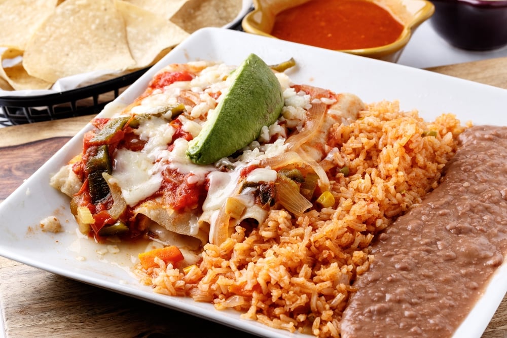 Beef Fajita Enchiladas