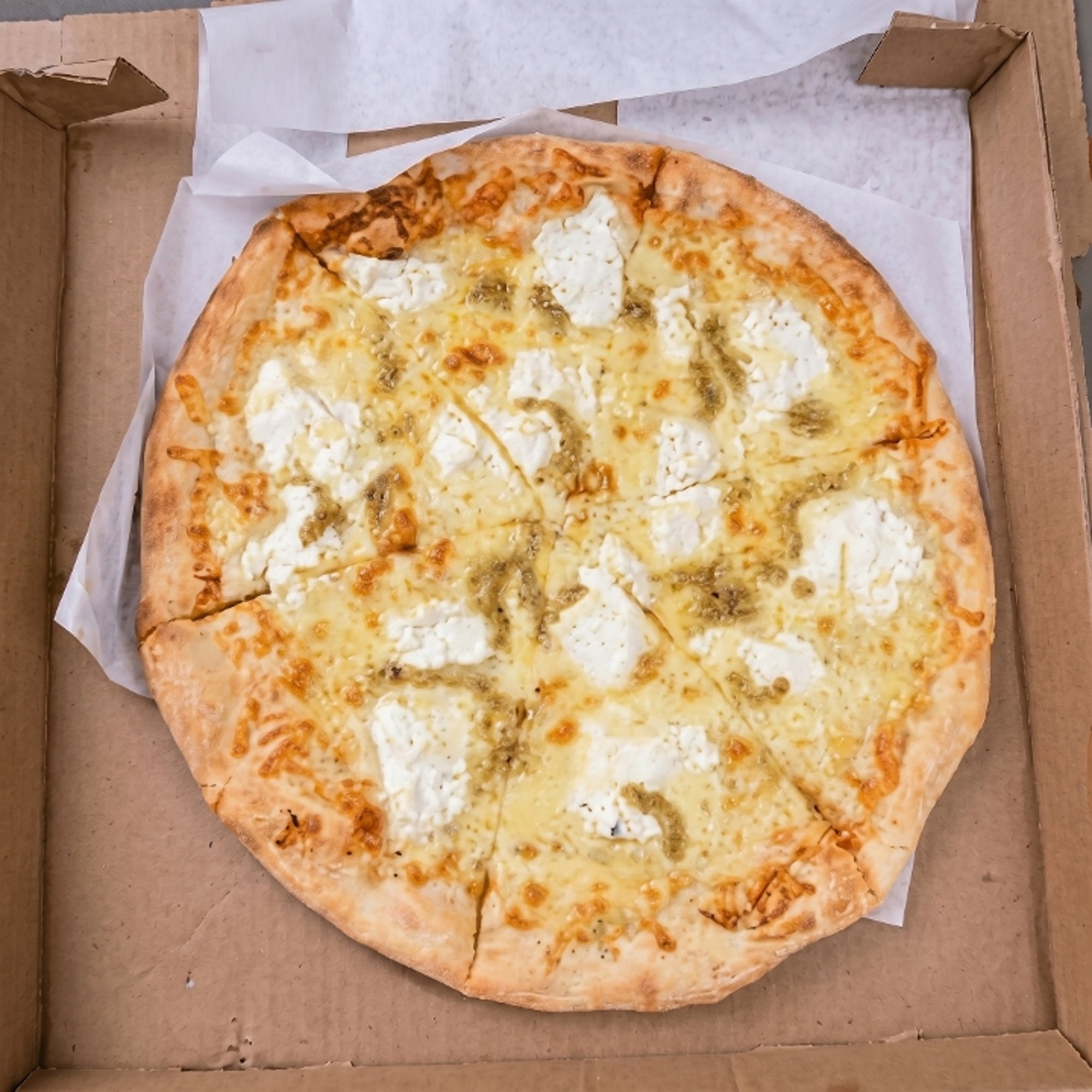 10" White