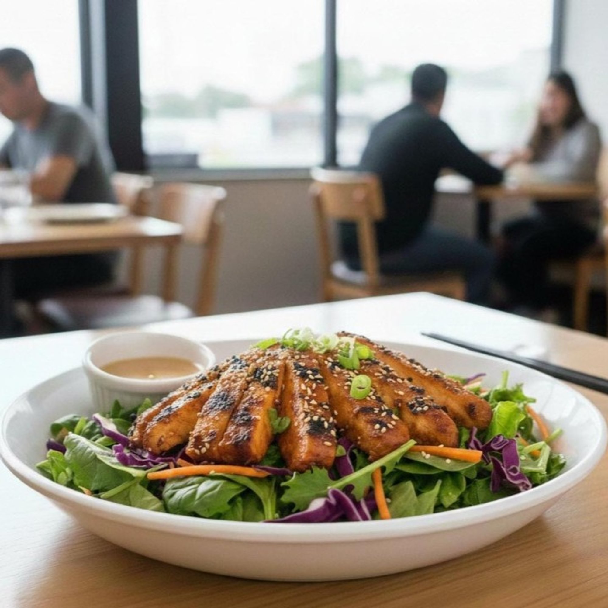 Japan Grilled Chicken Salad (Chips)