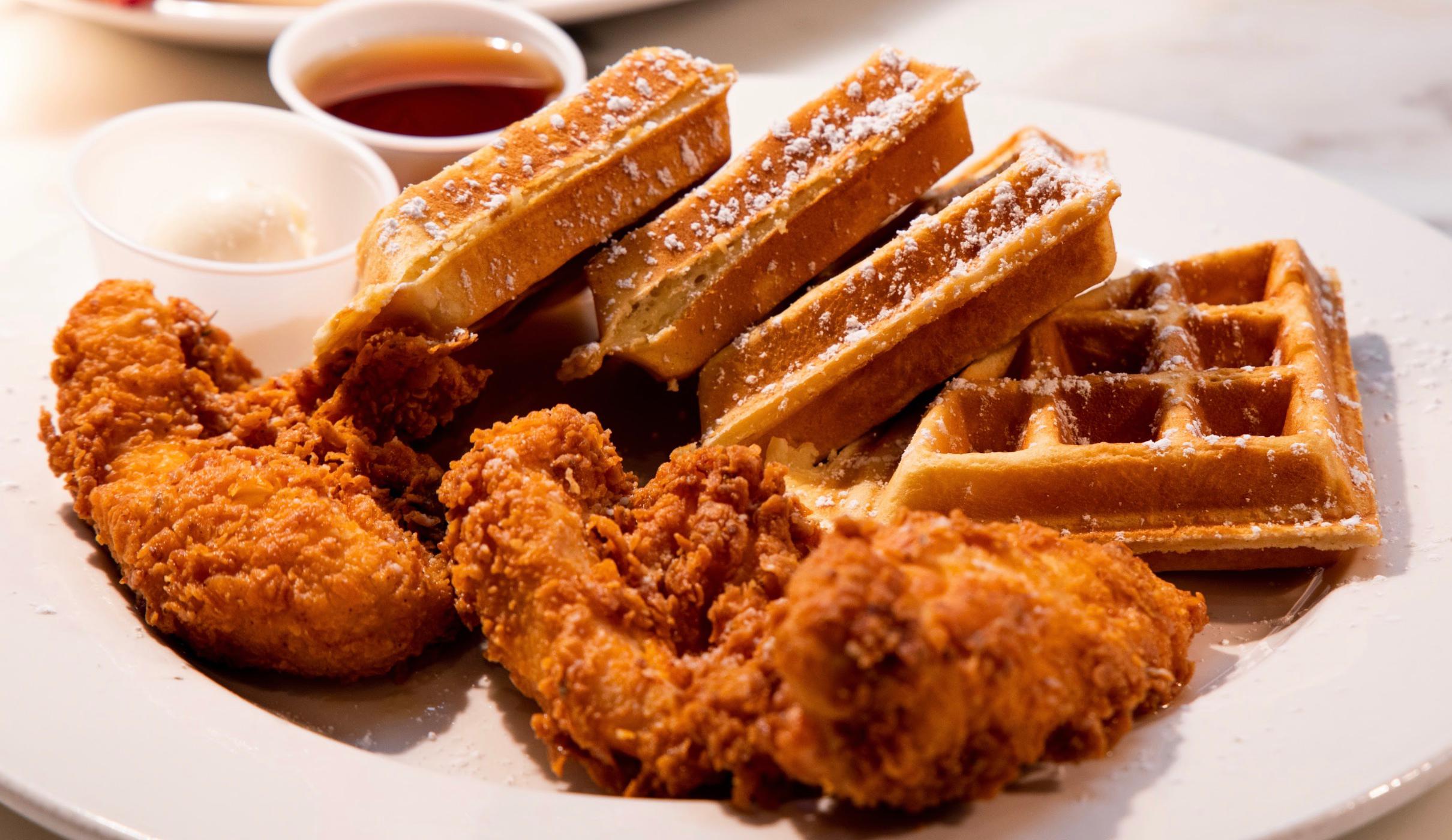 Boneless Chicken Waffle