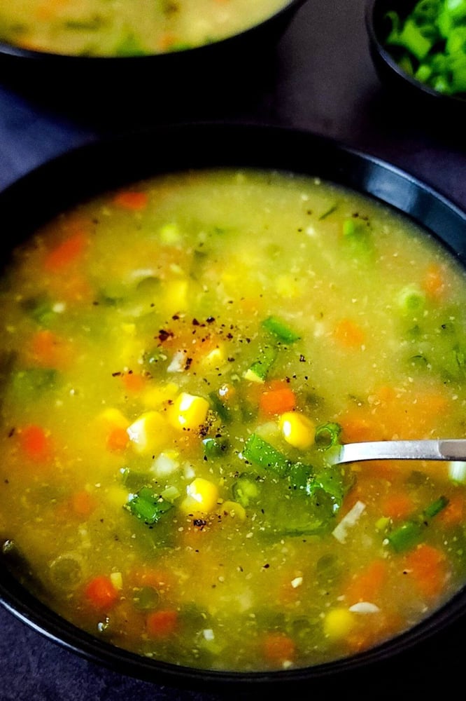 Corn Soup Veg