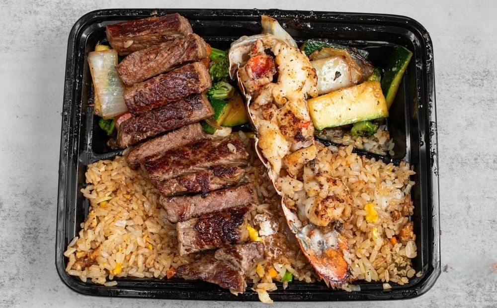 New York Steak & Lobster Combination Plate