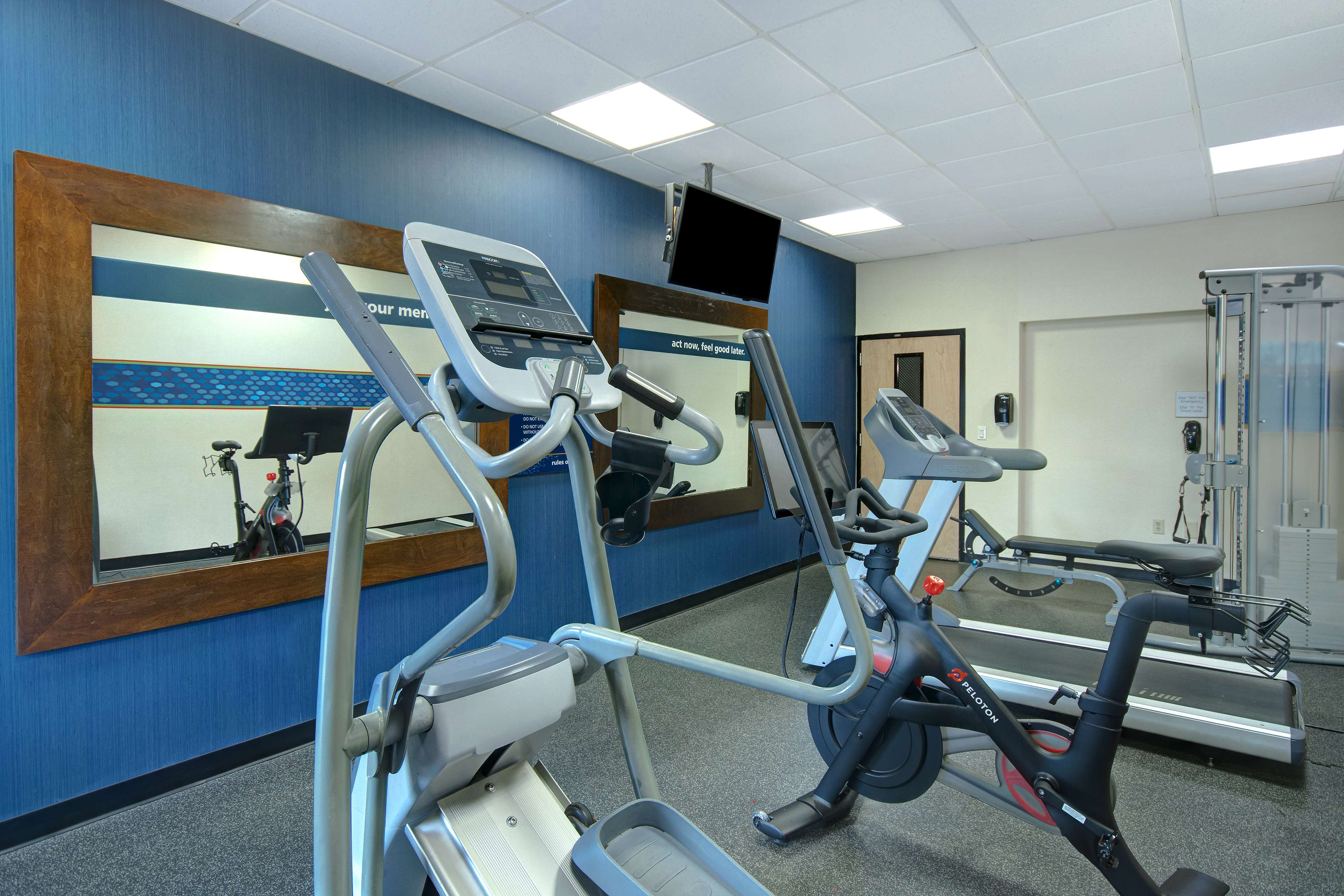 Health club  fitness center  gym