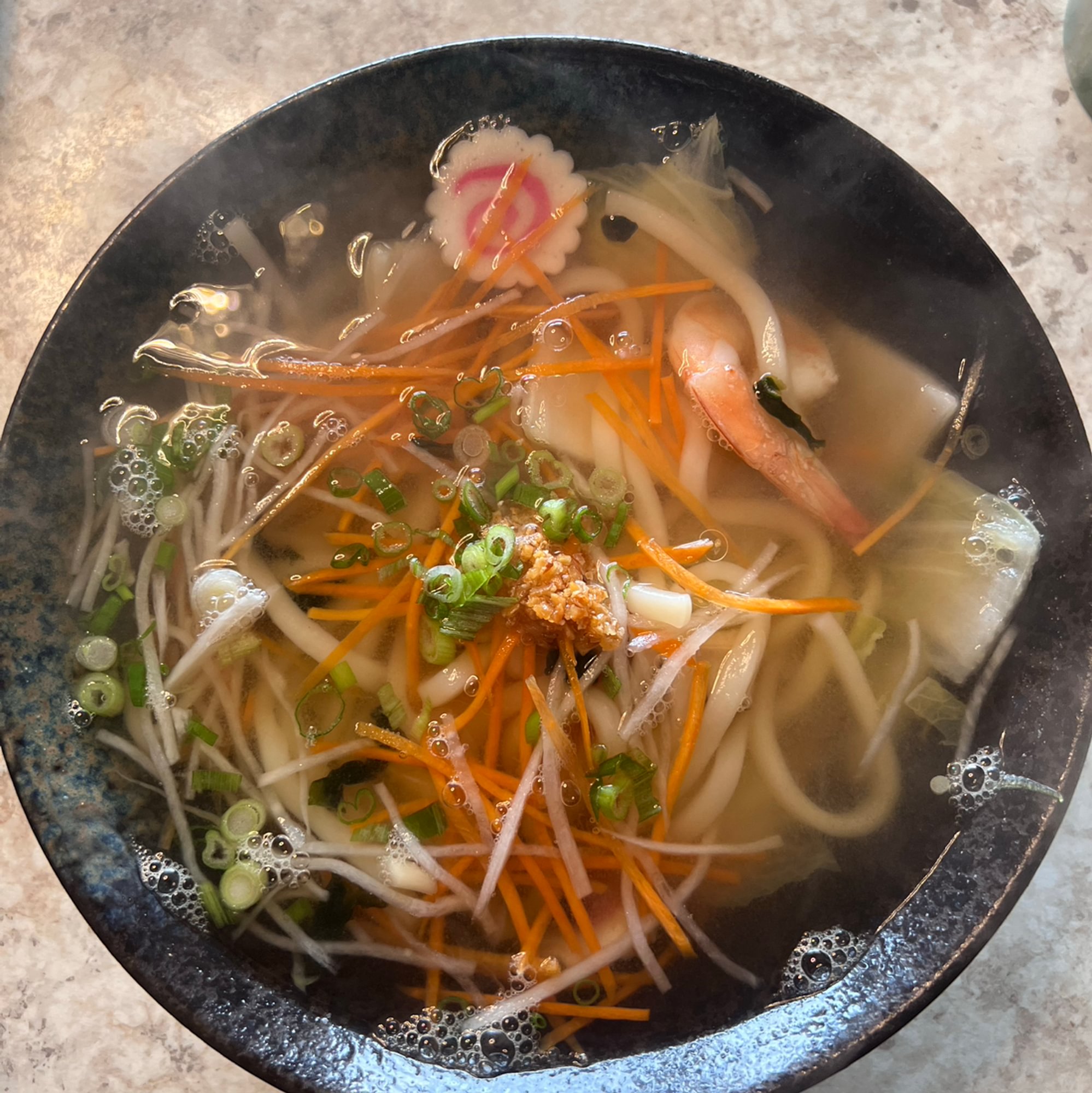 Seafood Ramen Noodle Soup