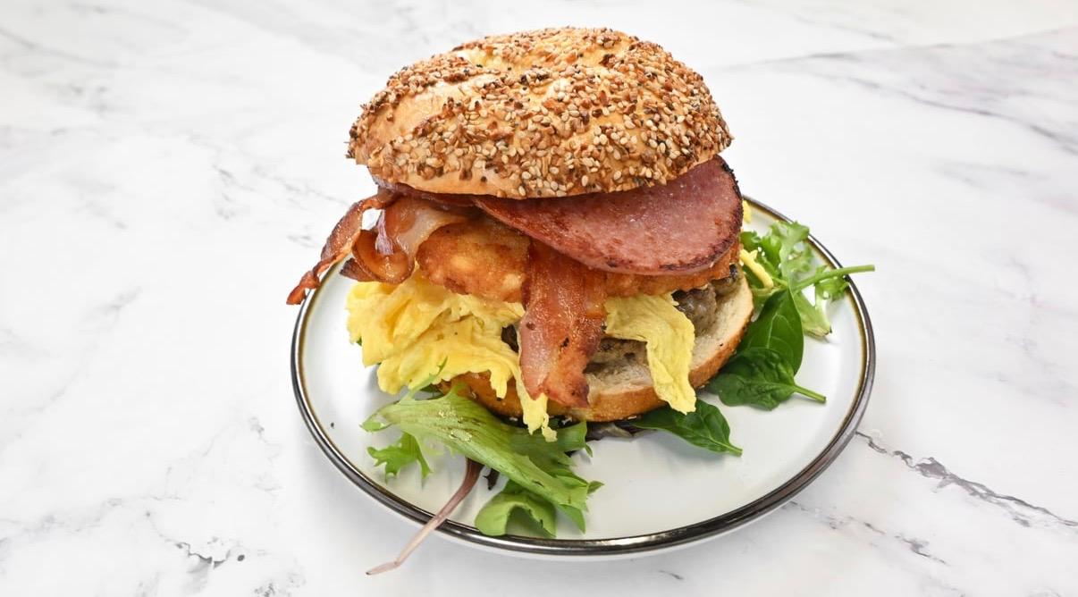 All In Bagel Sando