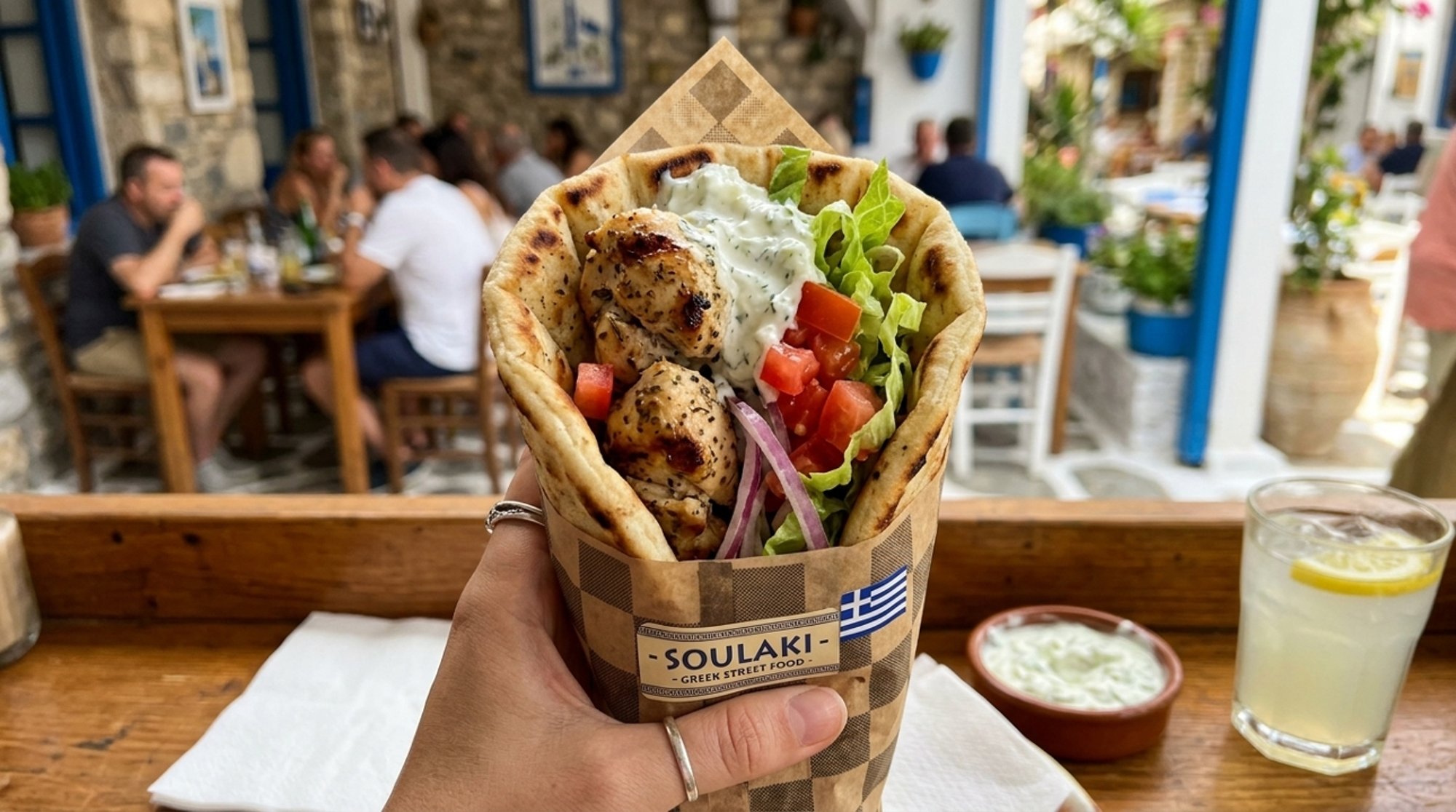 CHICKEN SOUVLAKI sw