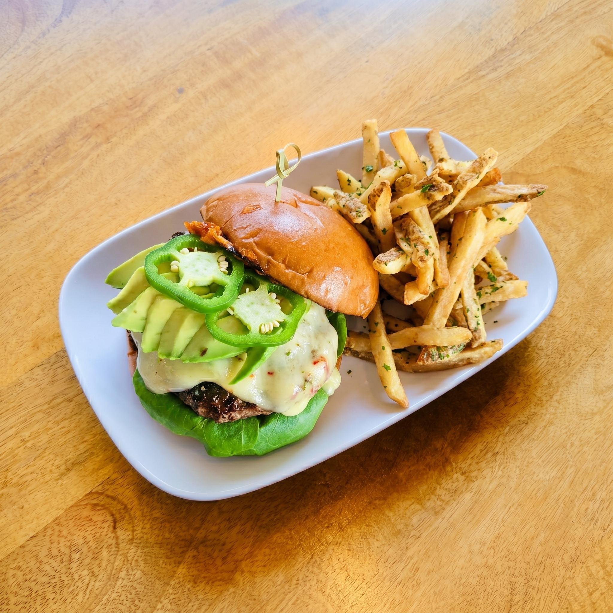 Spicy Avocado Burger