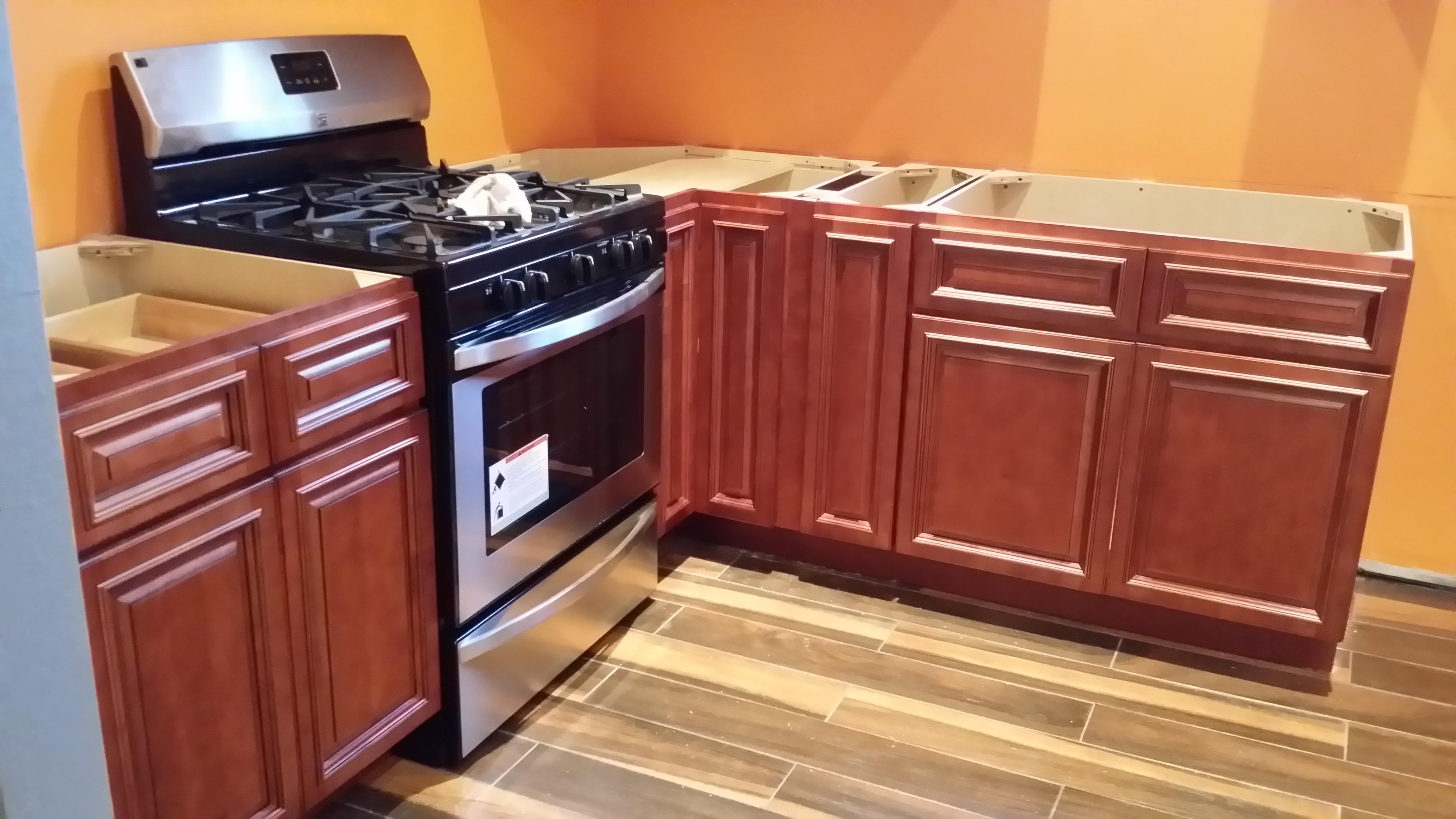 one more customer happy with this kitchen job has done and nice color, professional service and warranted work.