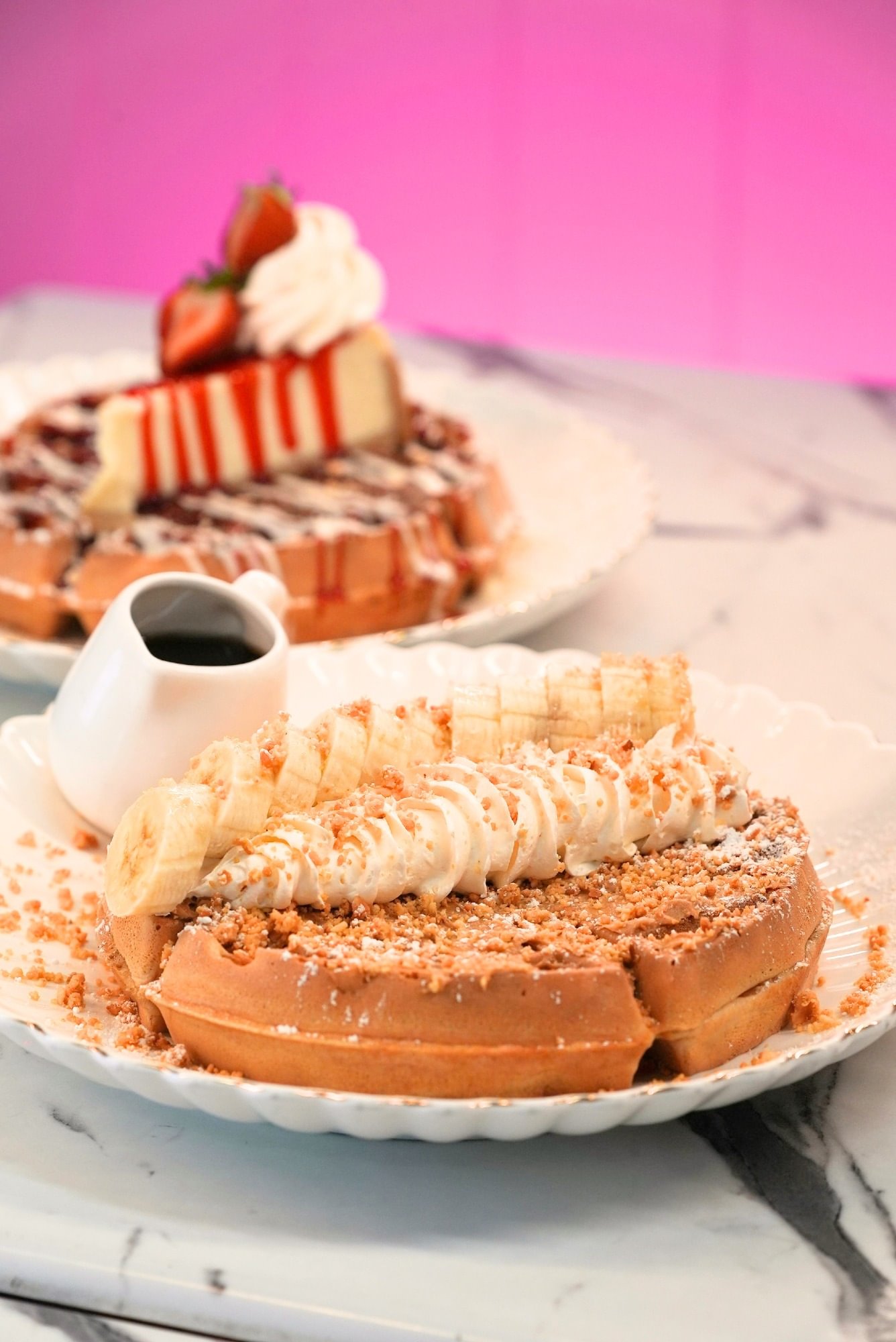 Peanut Butter Waffle