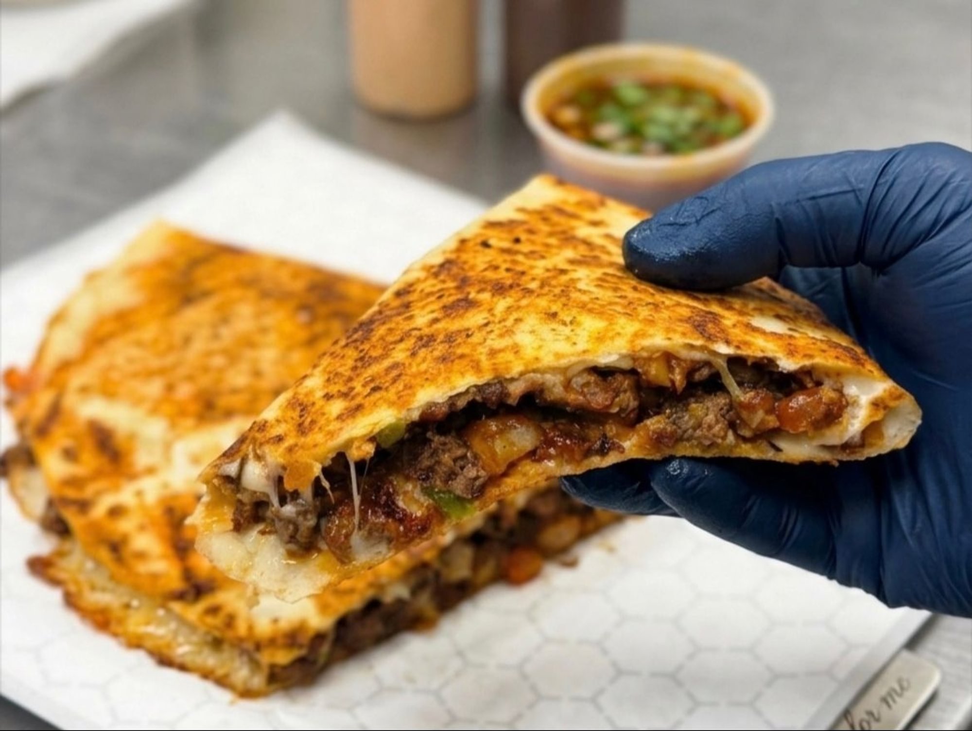 Grilled Chicken Quesadilla