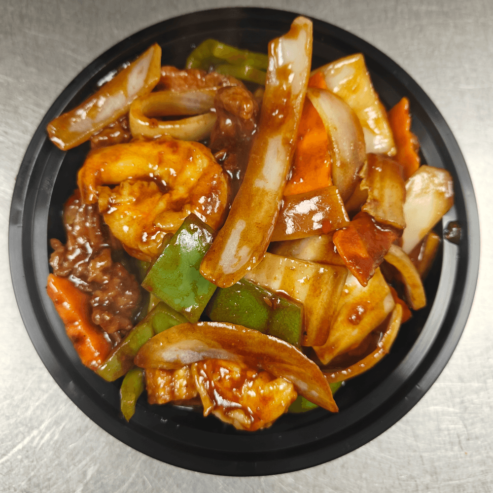 Sha Cha Shrimp and Beef