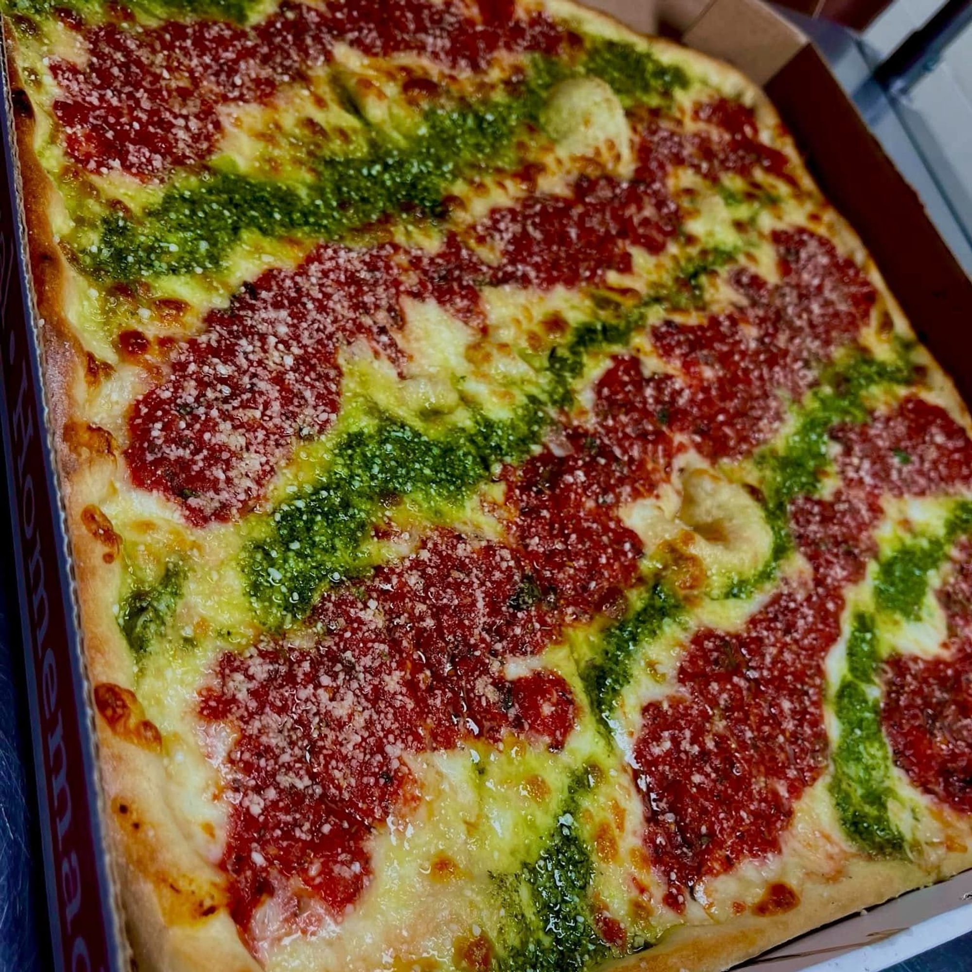 Large Grandma Pesto Specialty Pizza