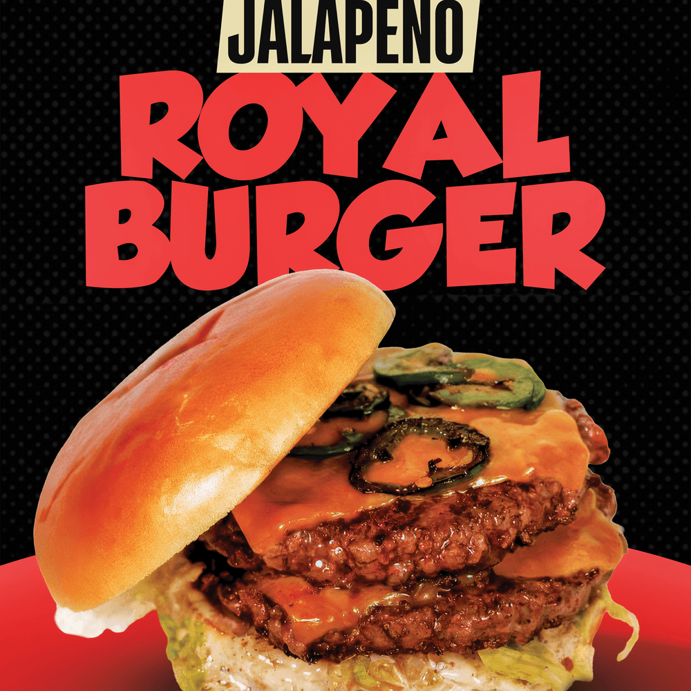 Jalapeños Royal Burger