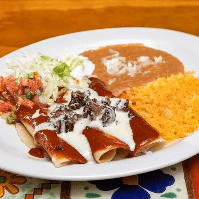 Enchiladas Al Carbon