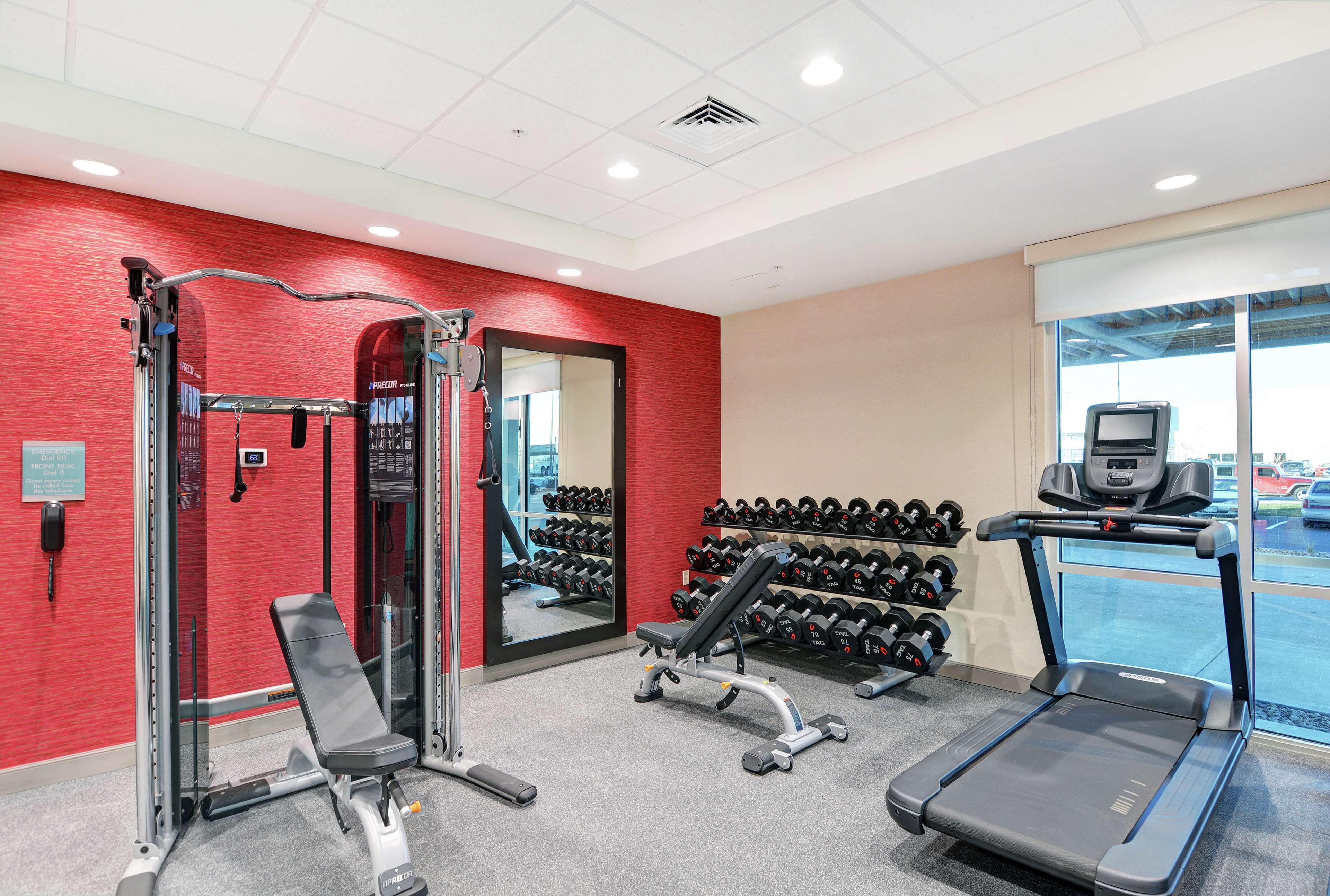 Health club  fitness center  gym