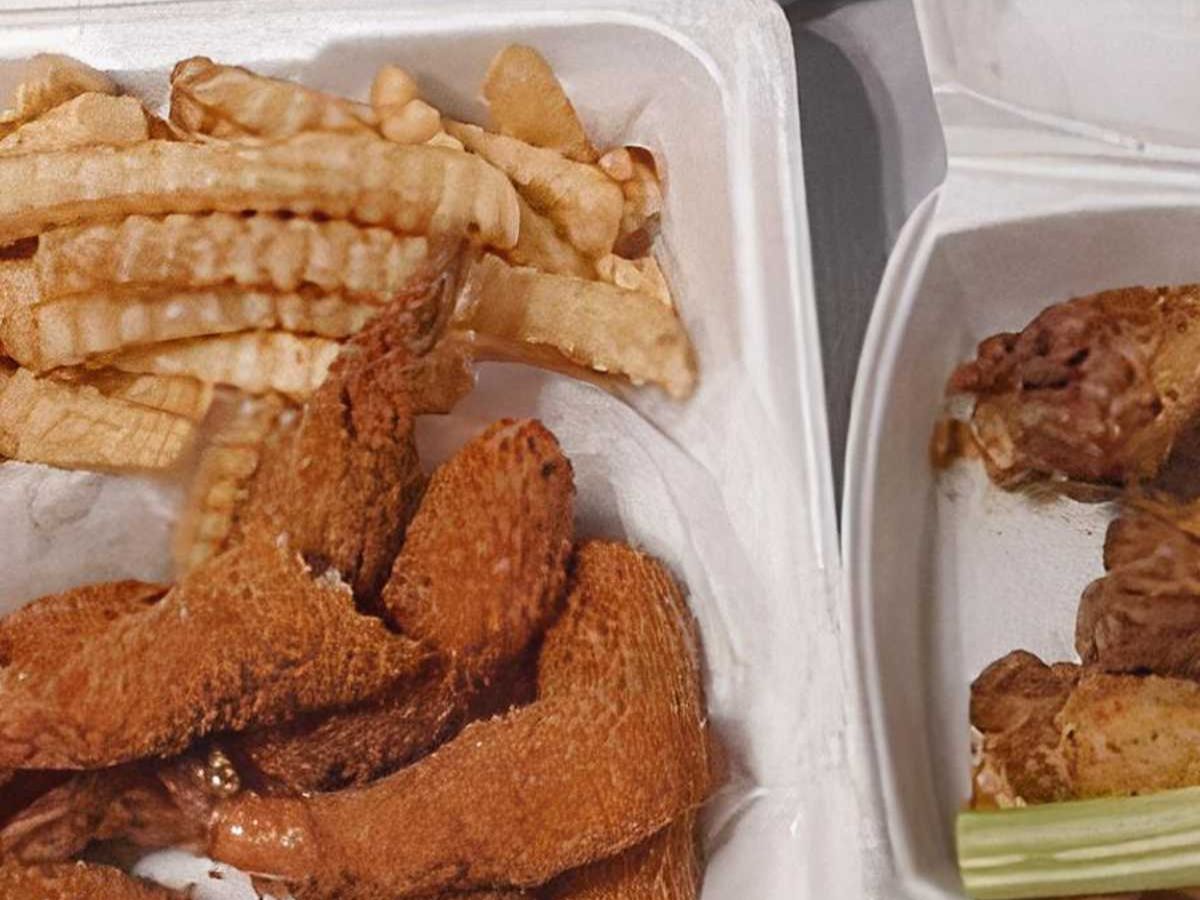 10 Shrimp plus 5 wings