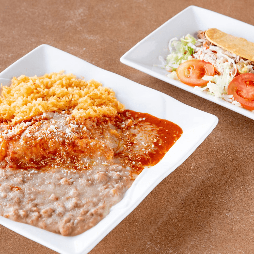 #7-One Enchilada and One Taco