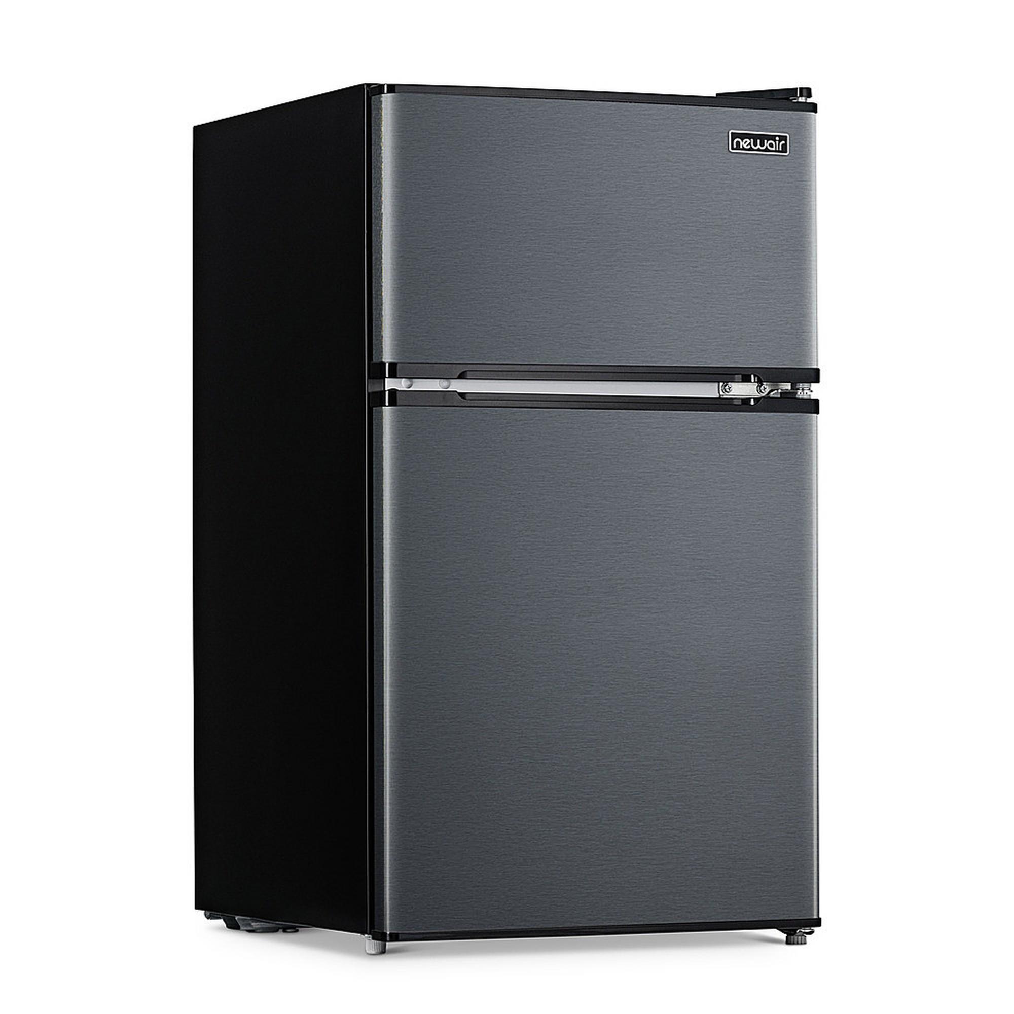 NewAir - 3.1 Cu. Ft. Compact Mini Refrigerator with Freezer, Auto Defrost, Can Dispenser and Energy 