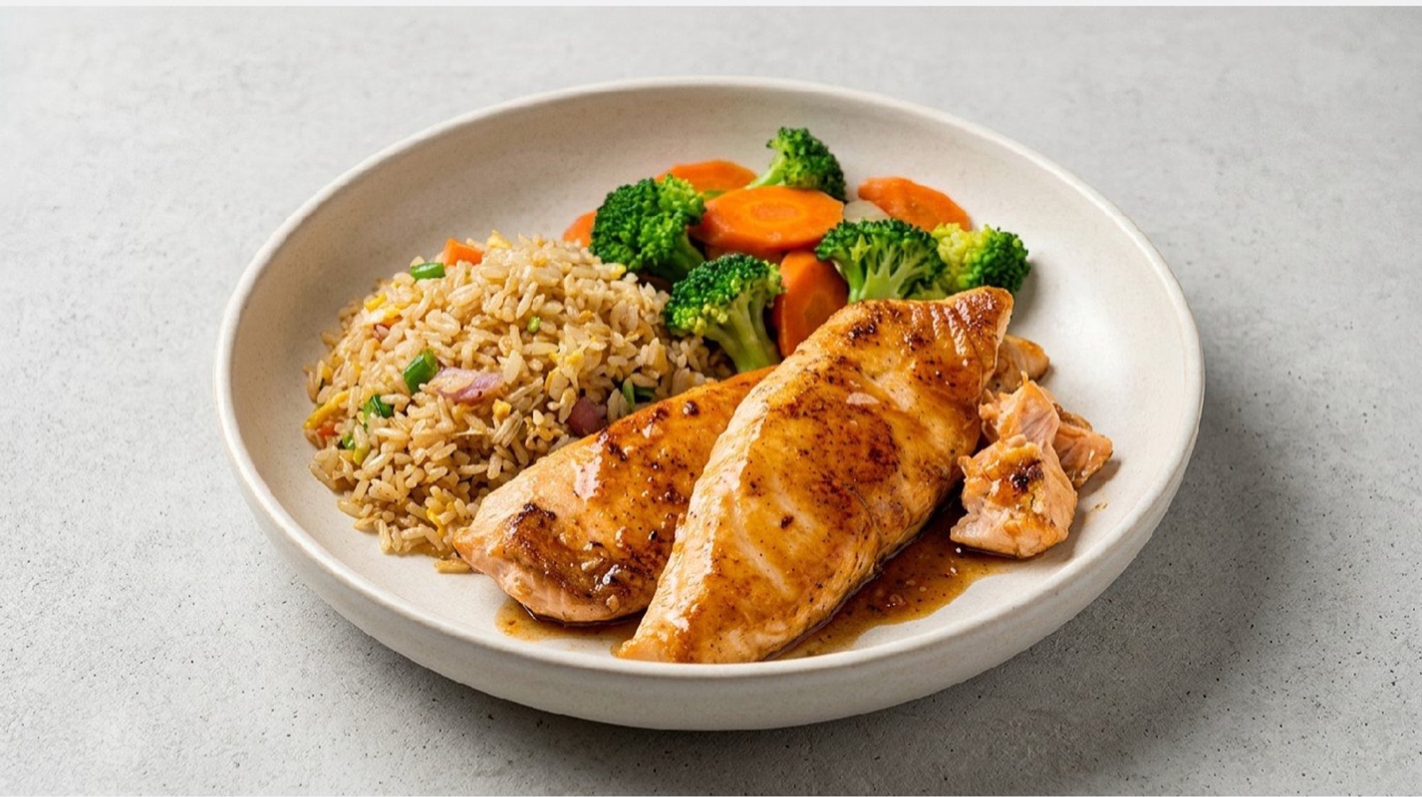 Hibachi Salmon