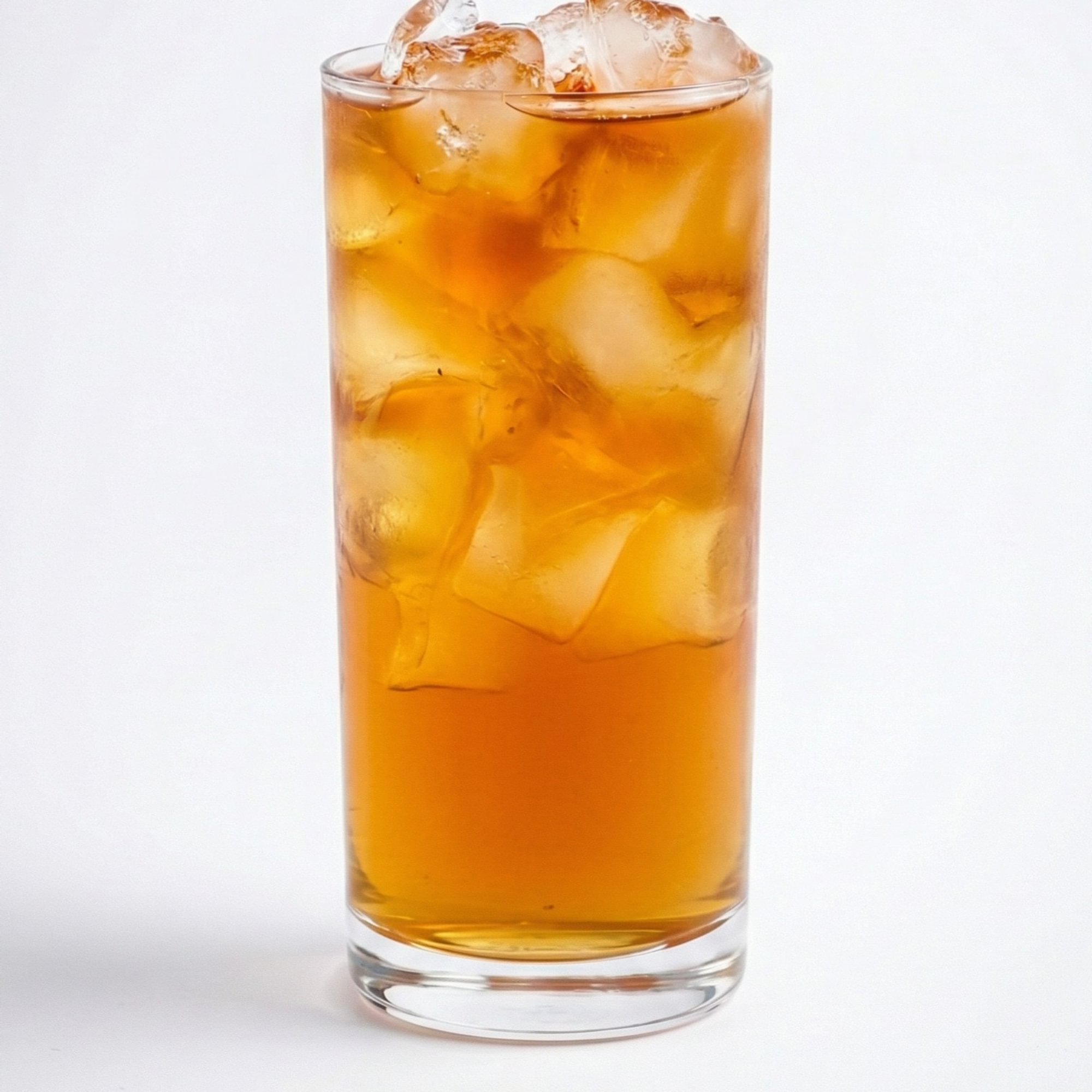 Iced organic green tropical tea