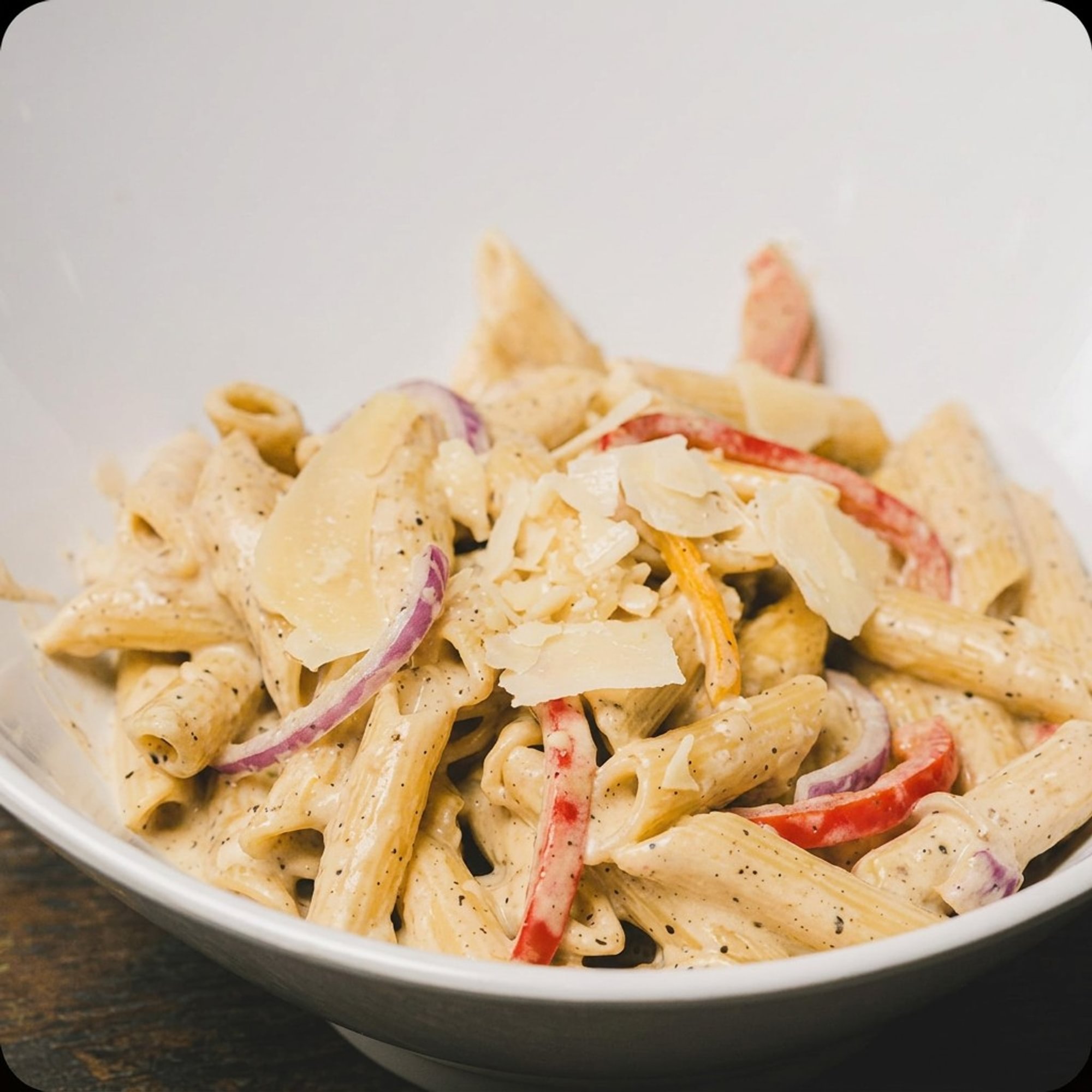 Plain Penne Alfredo