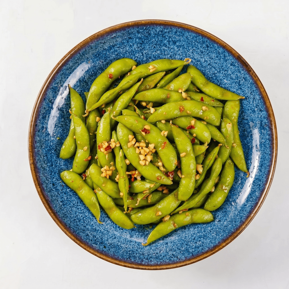 Garlic Edamame