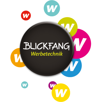 Logo von Blickfang Werbetechnik aus Oberursel bei Frankfurt.