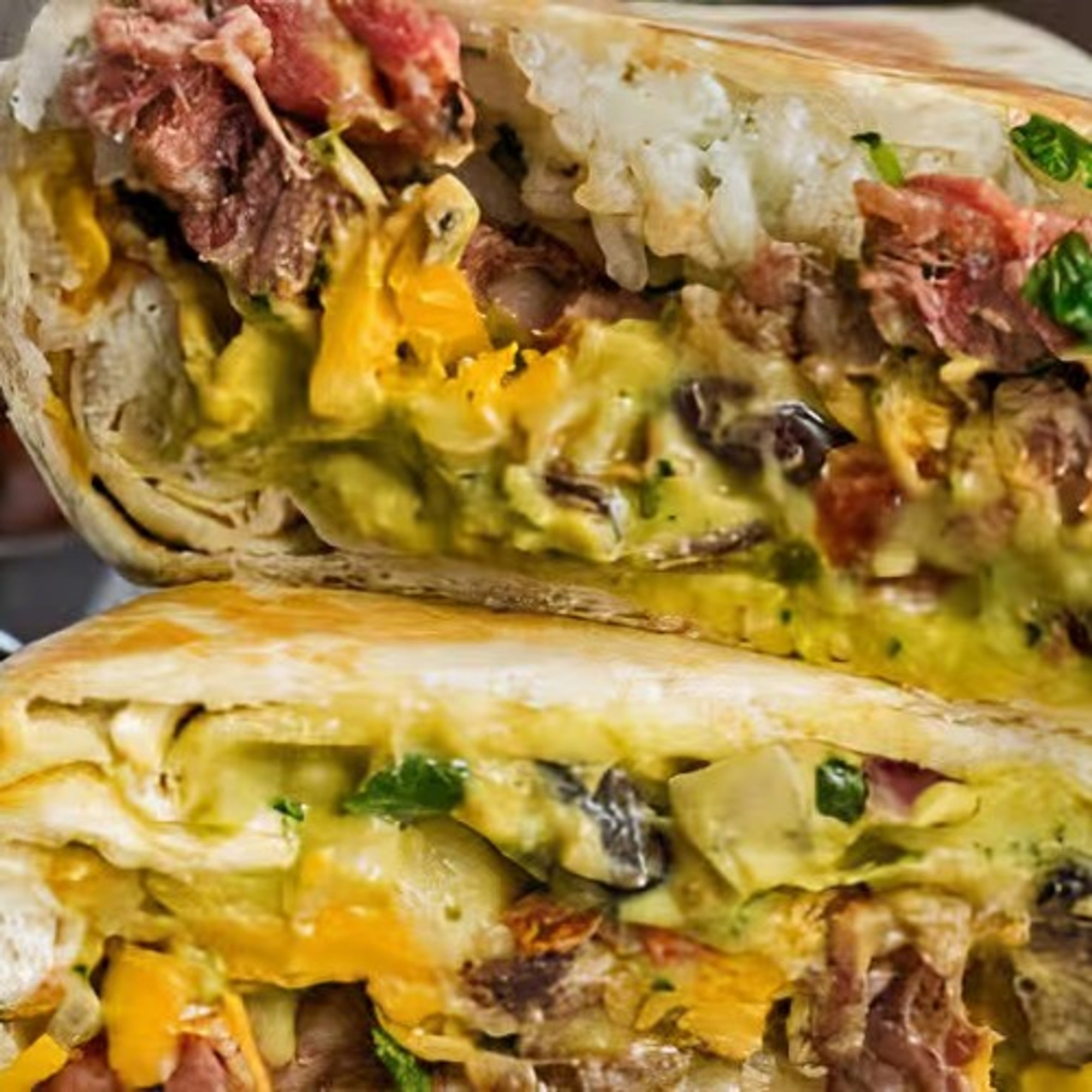 HUGE-rrito our Burrito is 😍