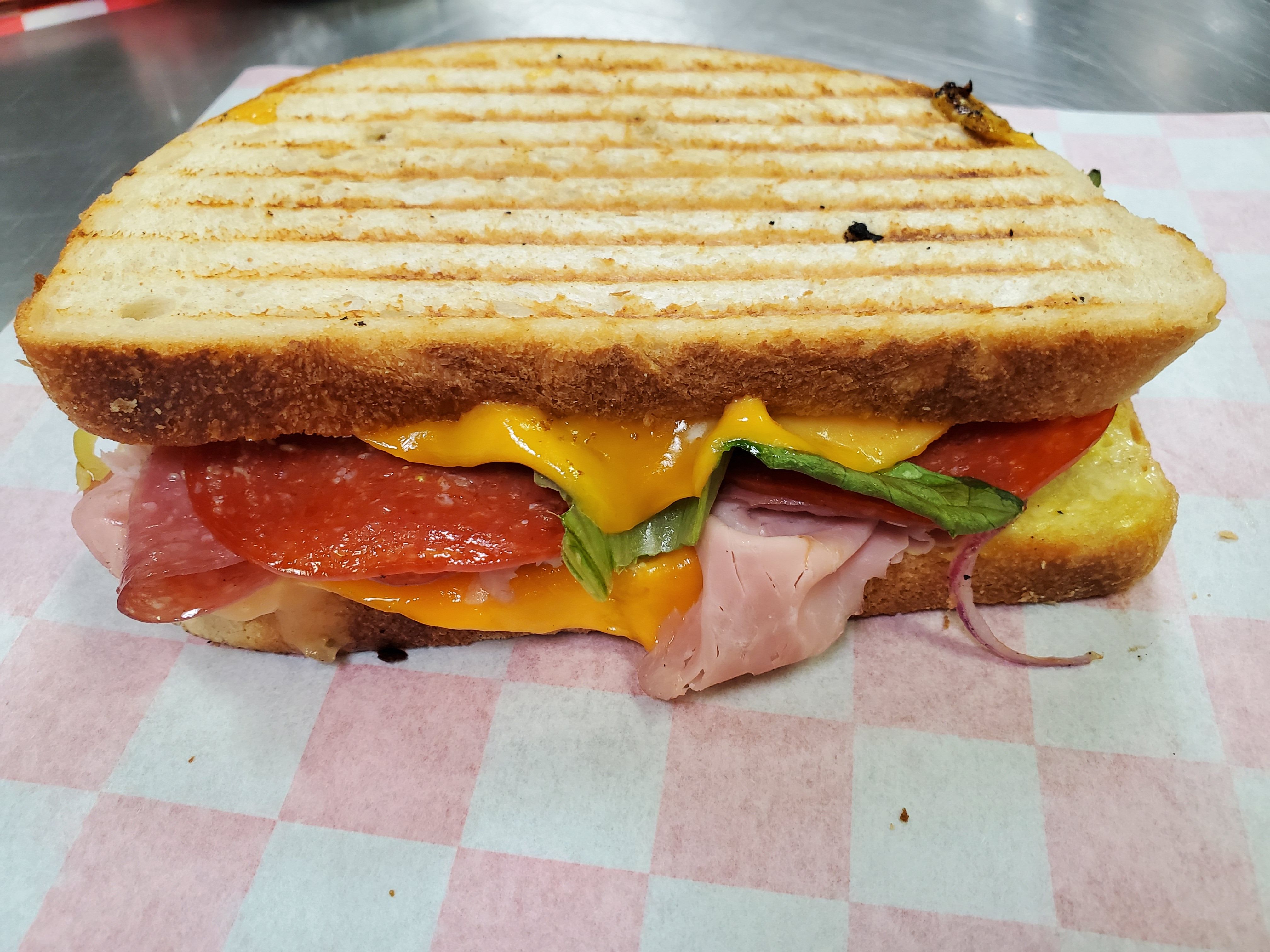 © Italian Cheese Melt Panini