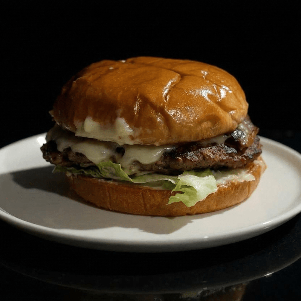 Super Swiss Mushroom Burger