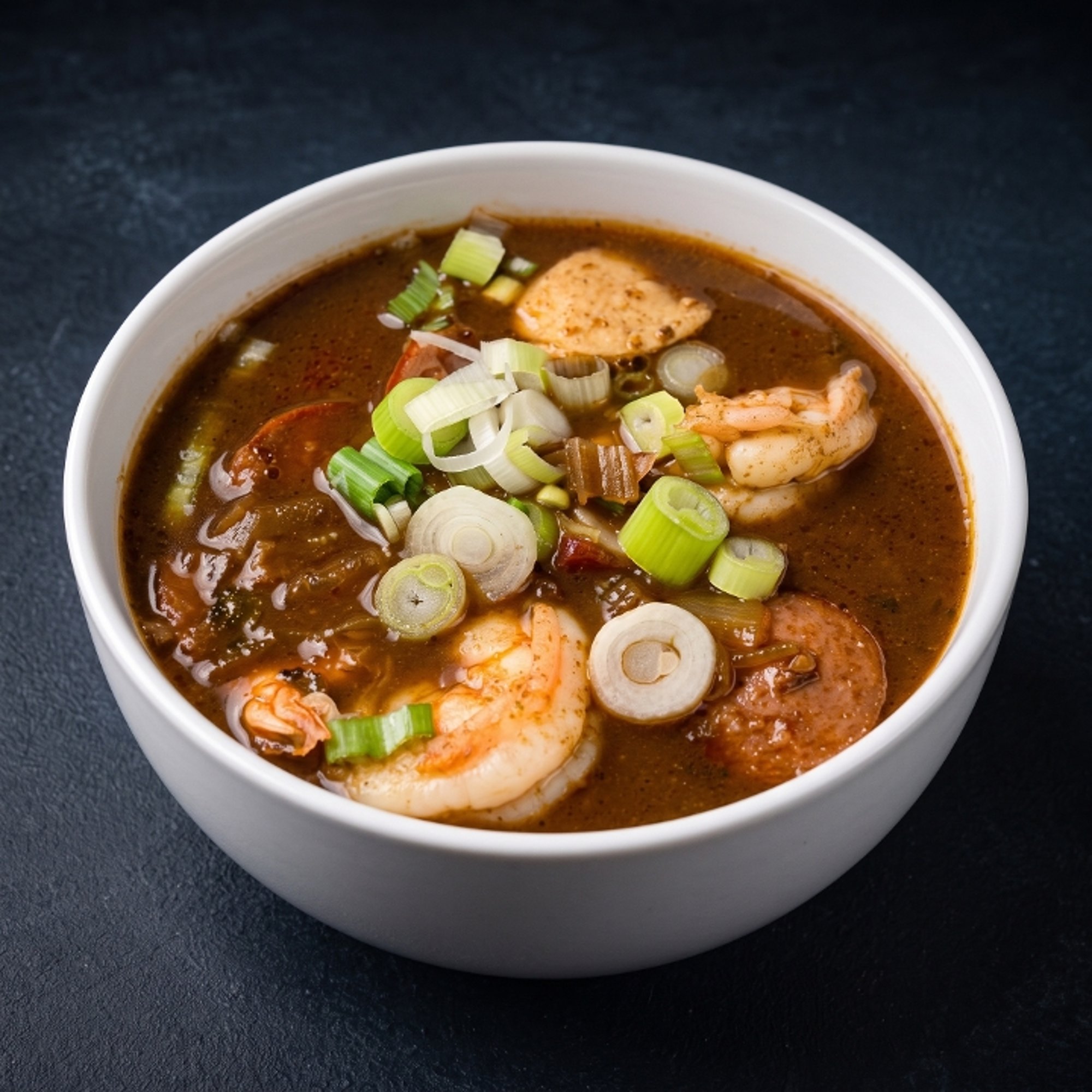 Crazy Cajun Gumbo (Chicken, Sausage, Shrimp)