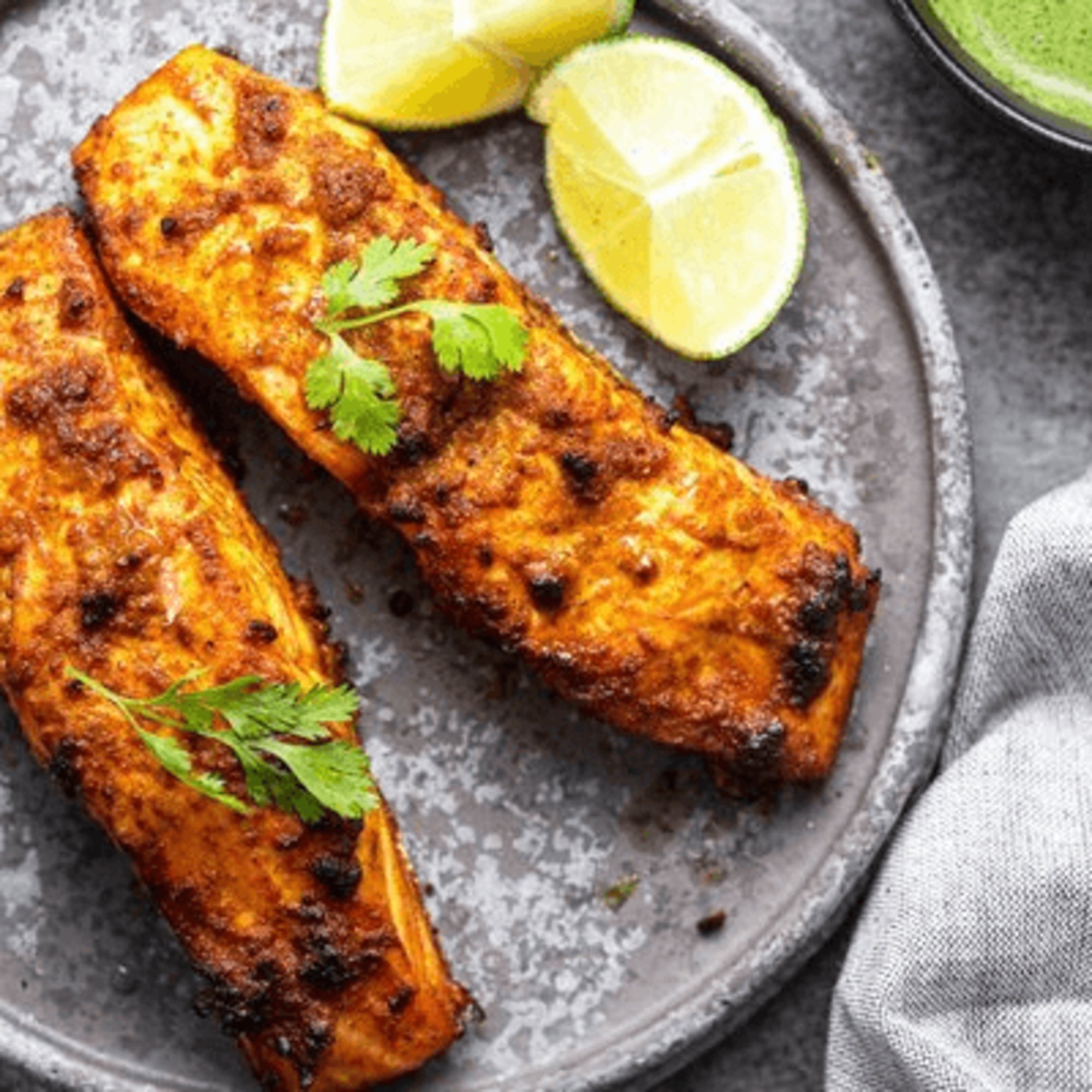 Smoked Tandoori Salmon (Alaskan Fresh)