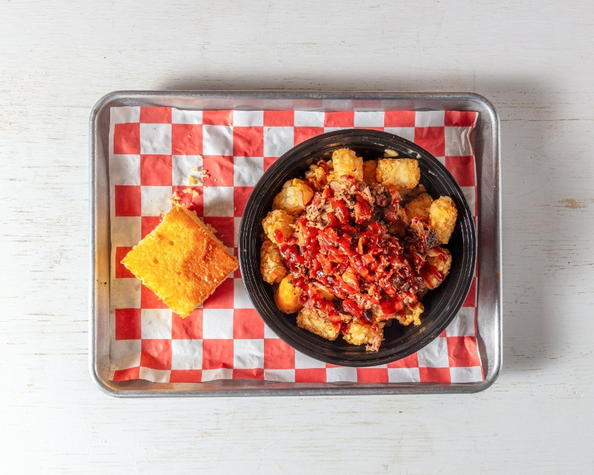 Cheesy Pork Tots