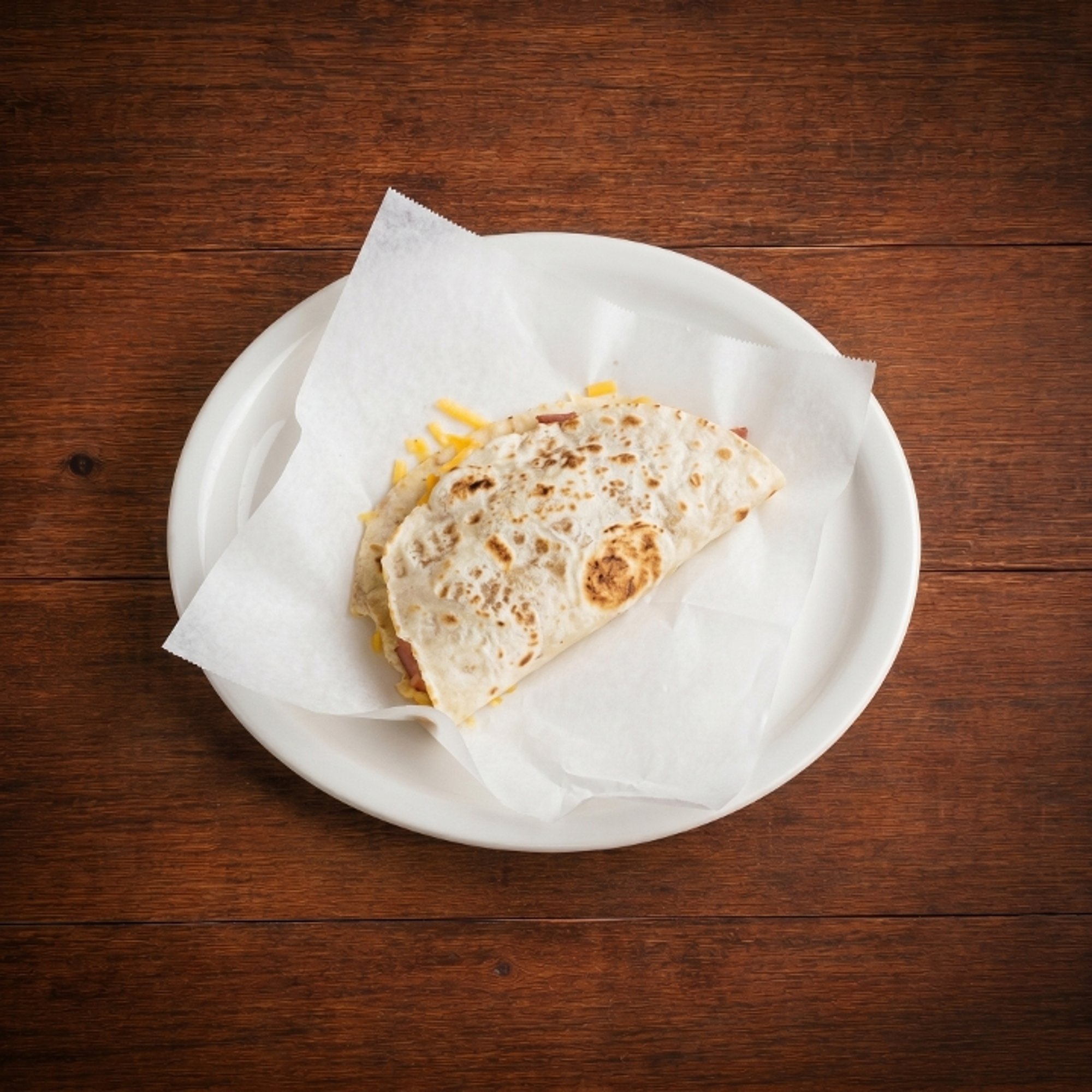 Bean cheese taco
