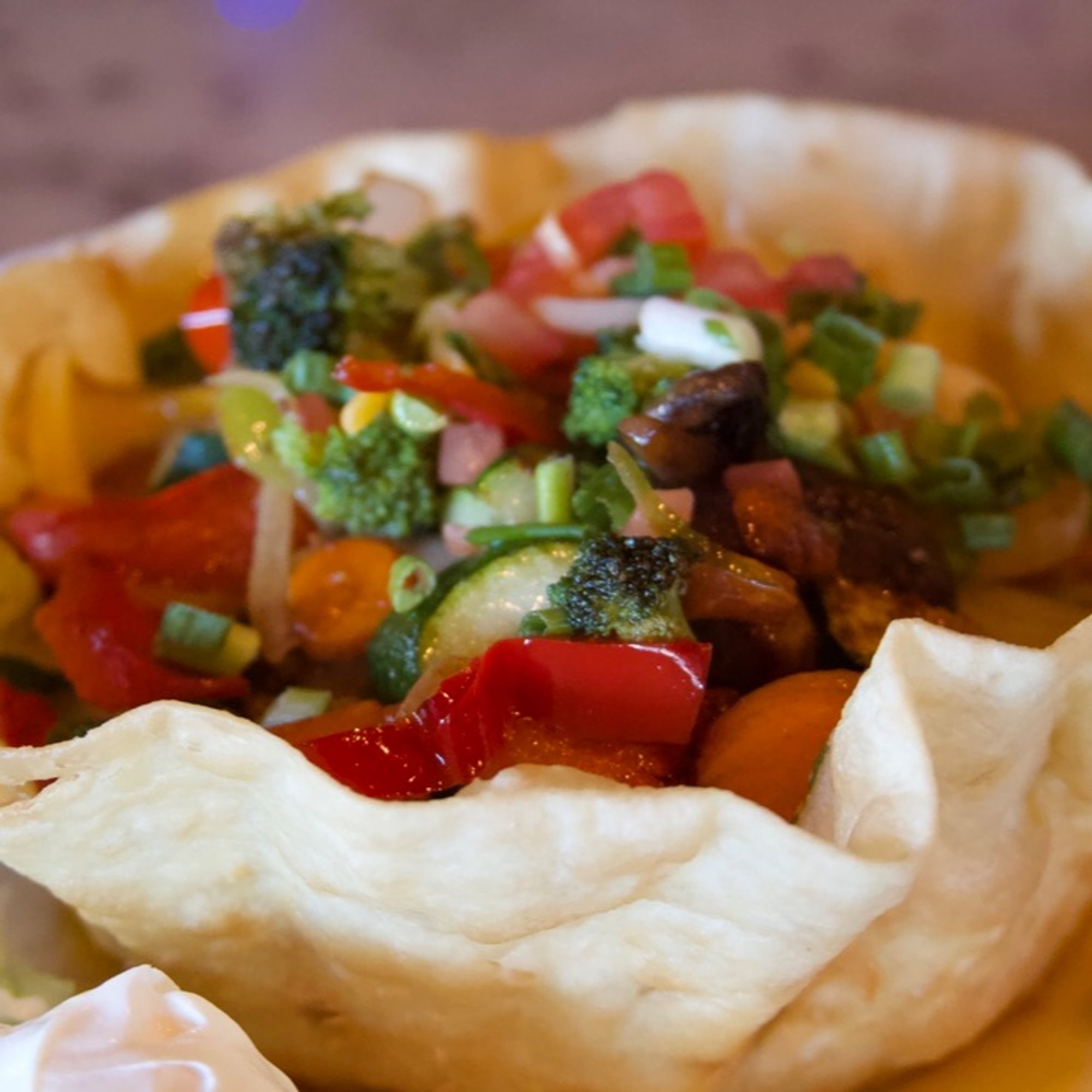 Taco Salad Vegetariano