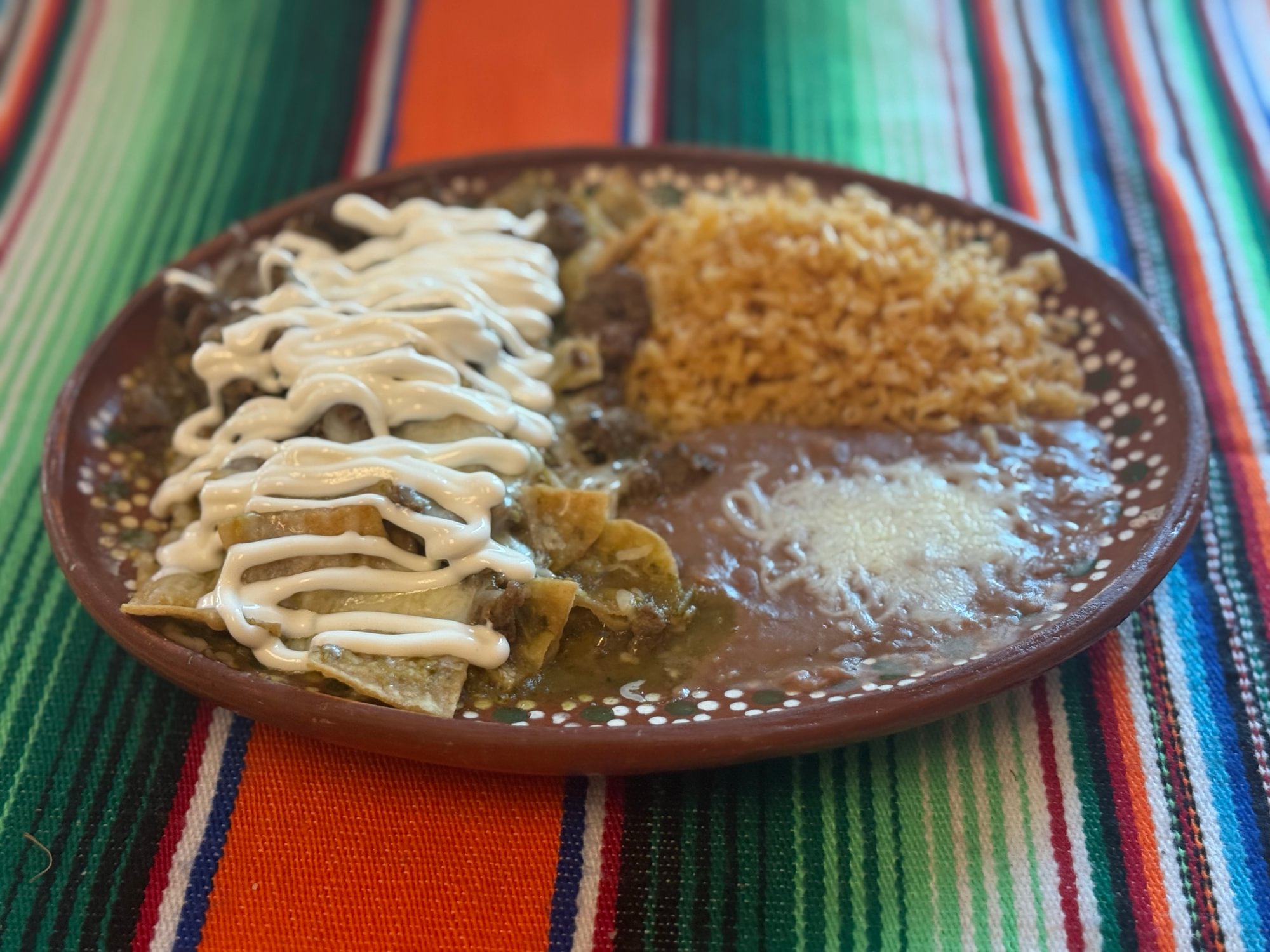 Meat Chilaquiles