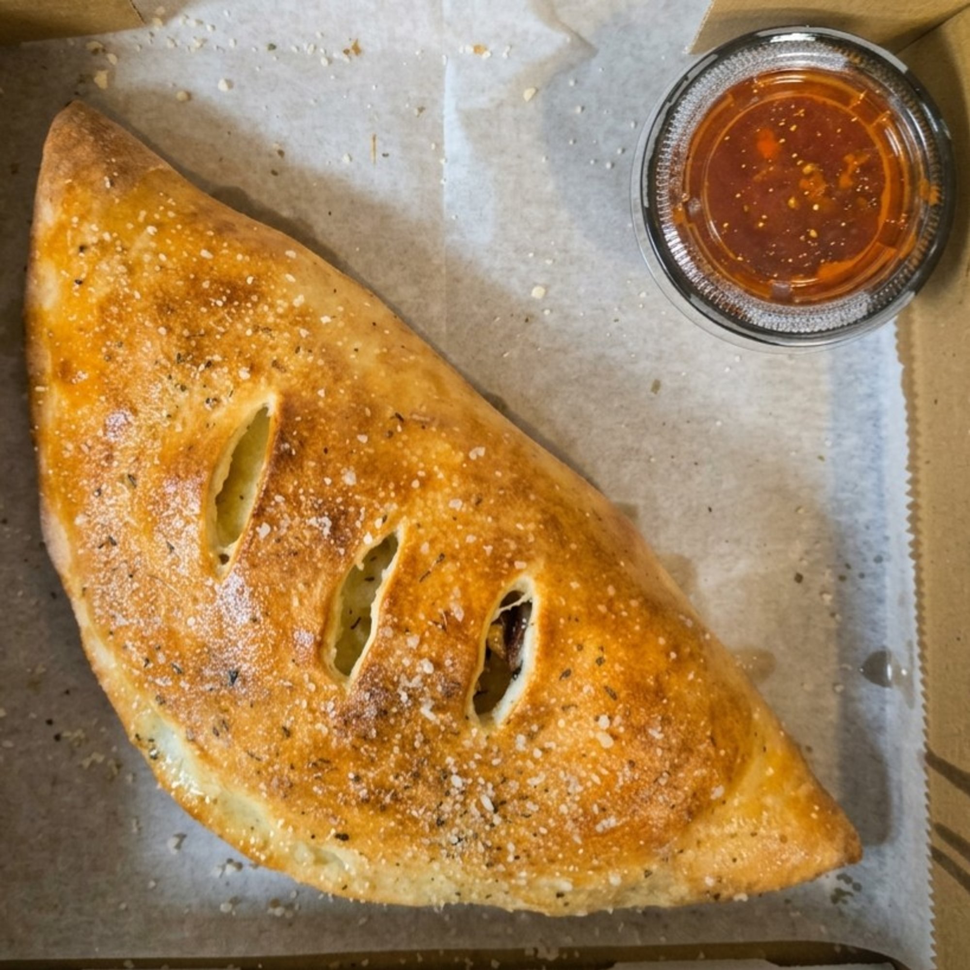 SMALL SPINACH CALZONE
