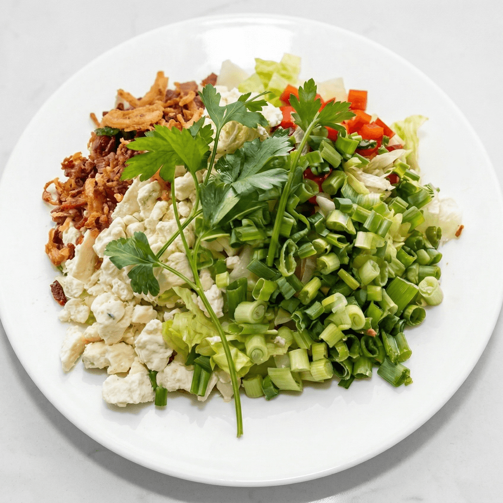 Pulled Chicken Cobb Salad