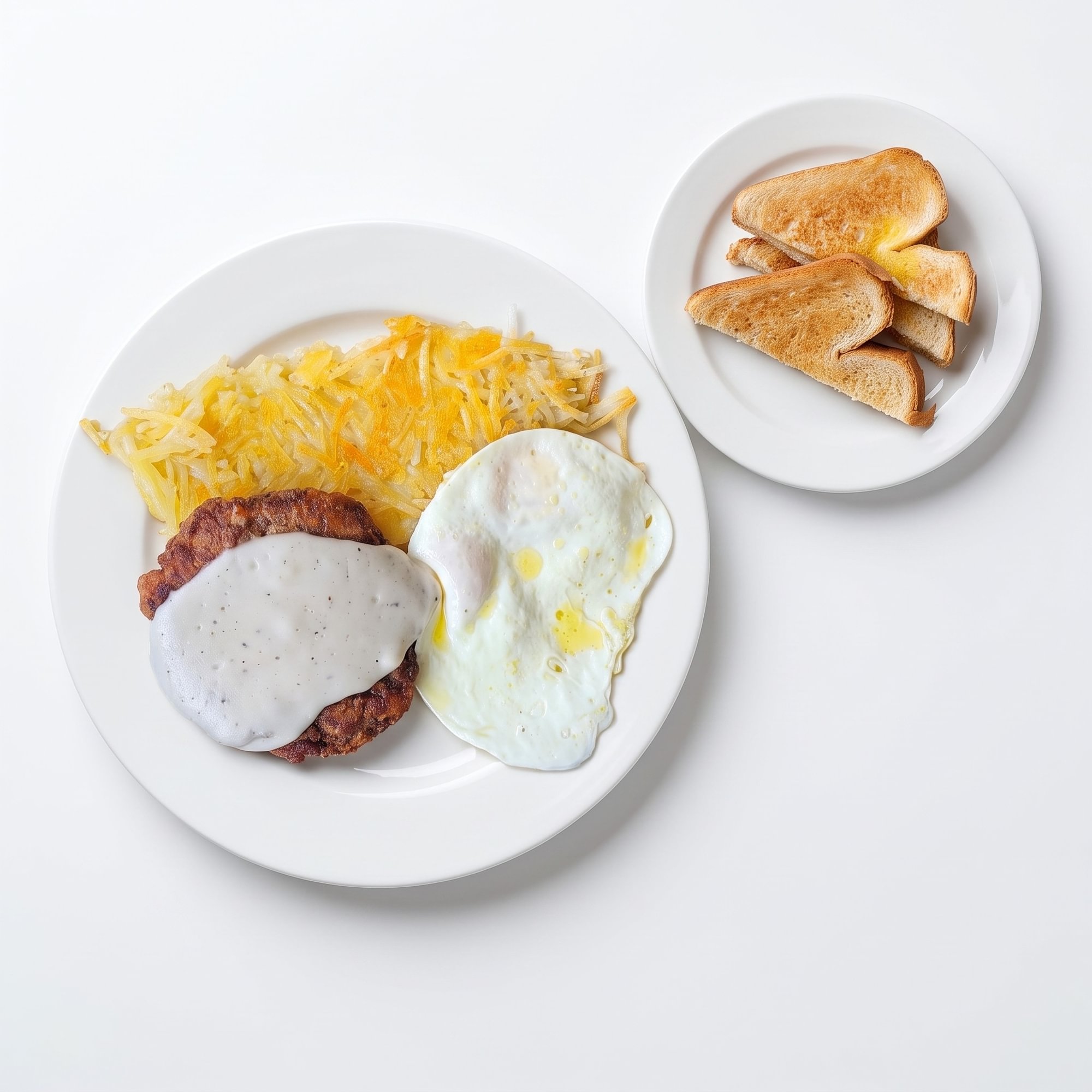 Chicken Fried Steak & Eggs