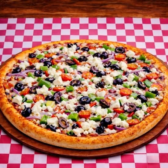 Large Jalapeños Bomb Pizza 14 (Greek Style)