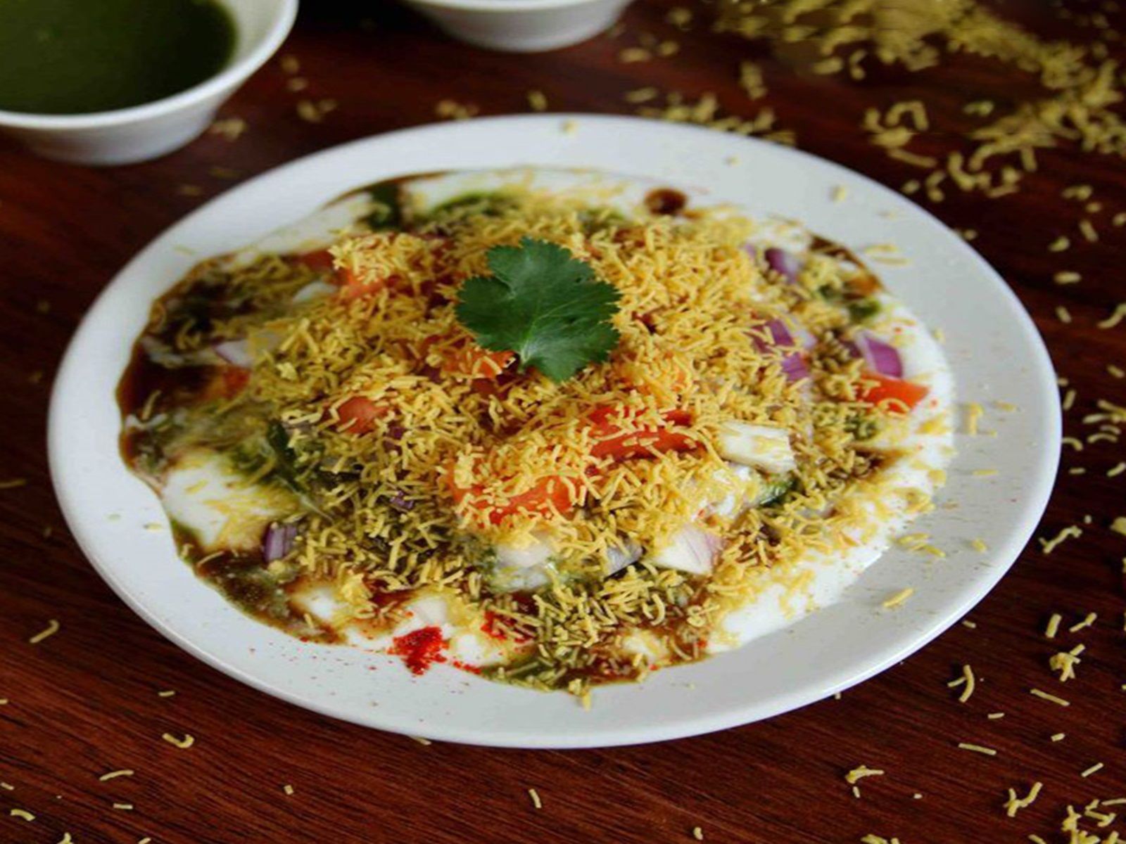Aloo Tikki Chaat