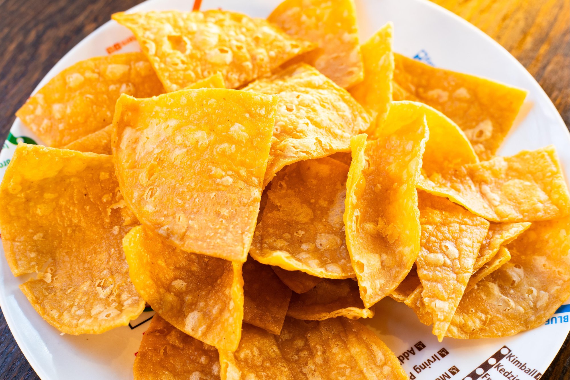 Hand Cut Tortillas Chips Bag
