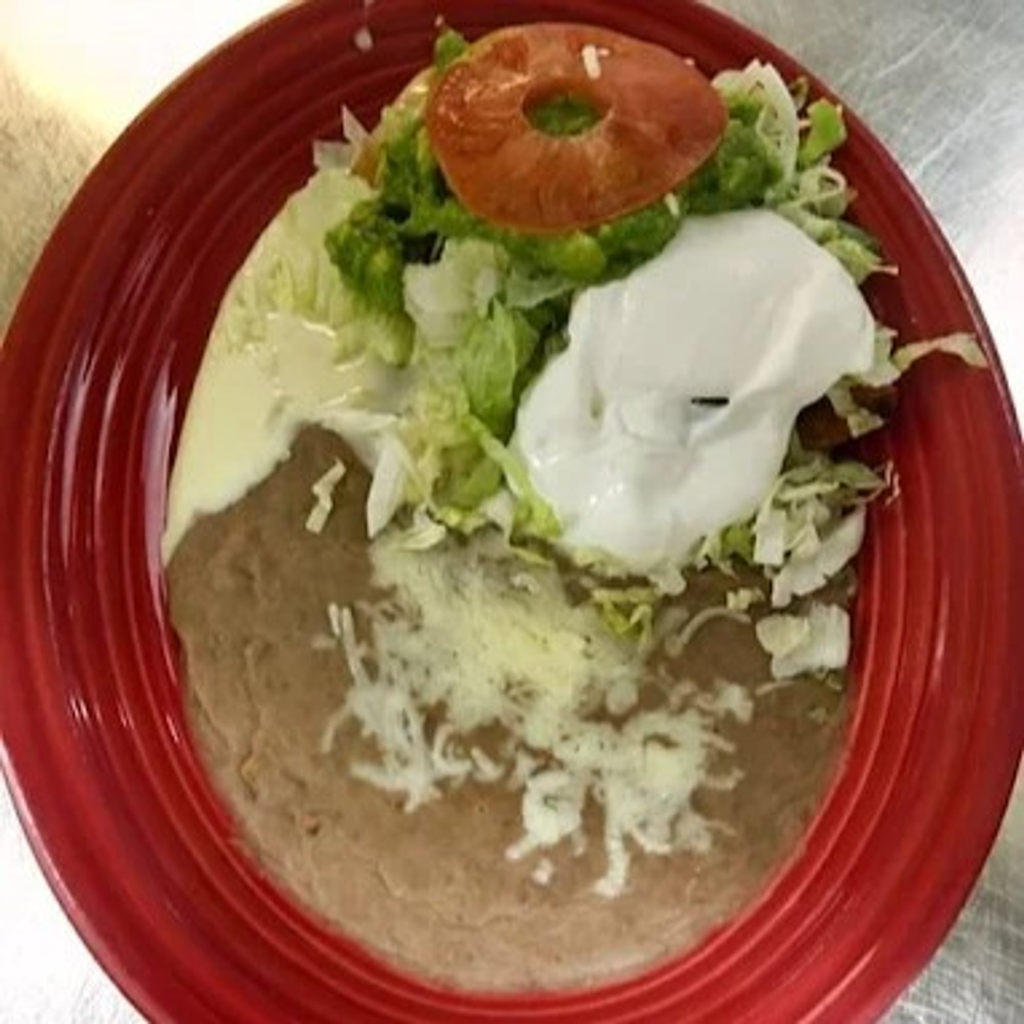 1/2 Lunch Chimichanga