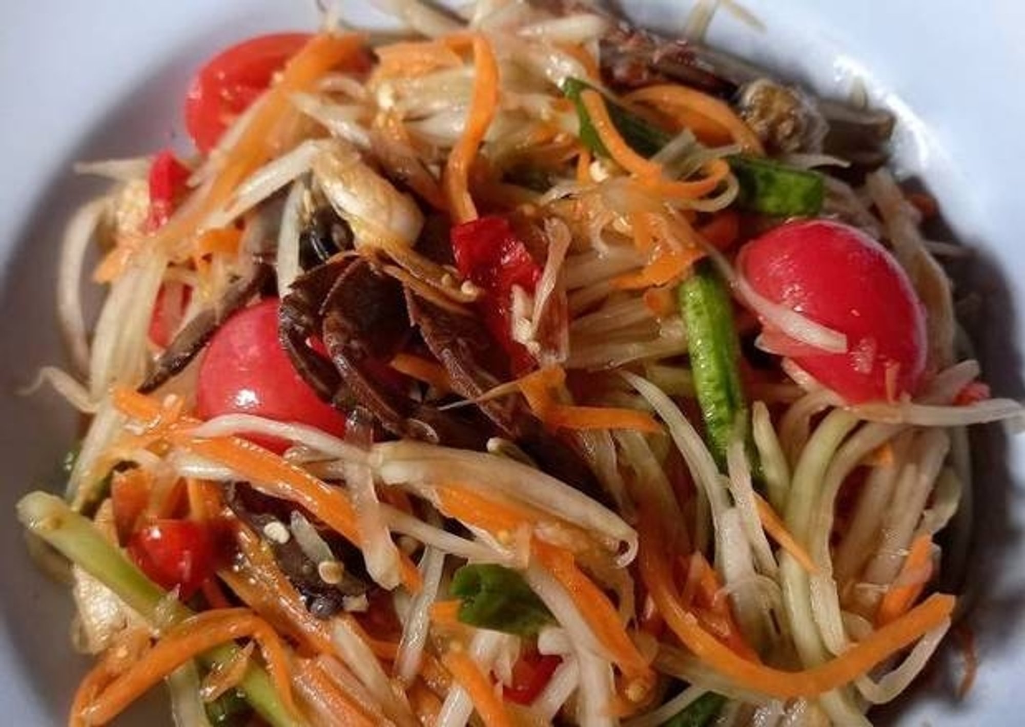 PAPAYA SALAD NORTH EASTERN STYLE