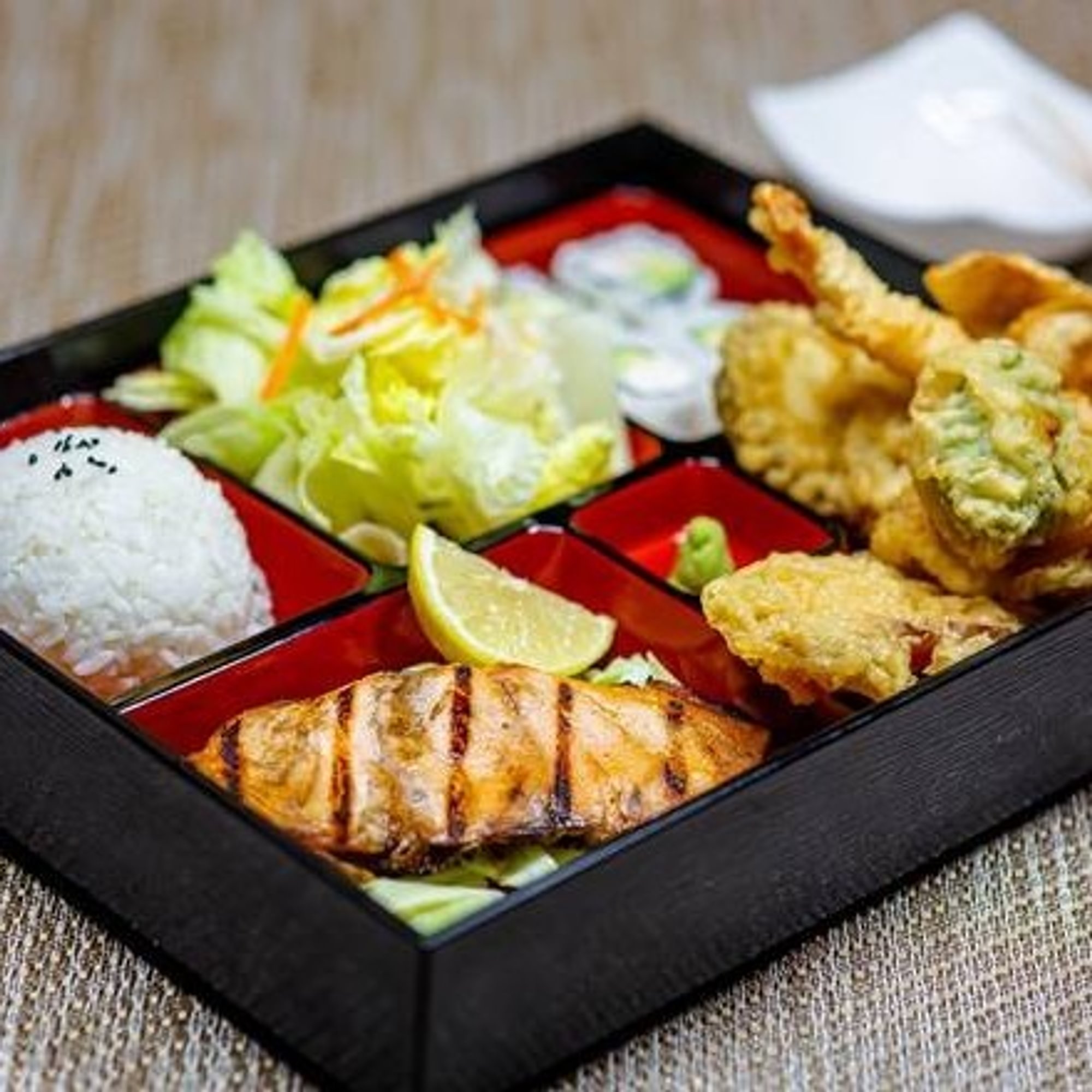 Salmon Bento