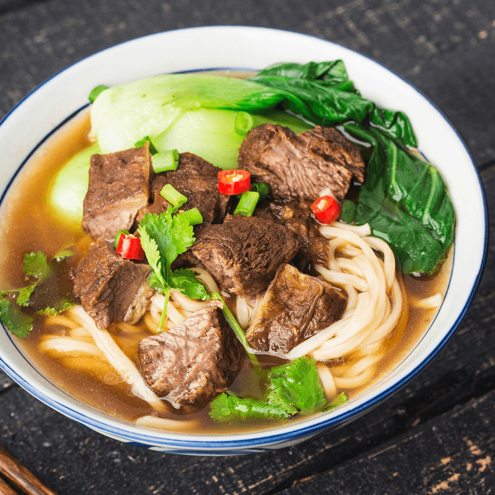 Roast Pork Noodles Soup