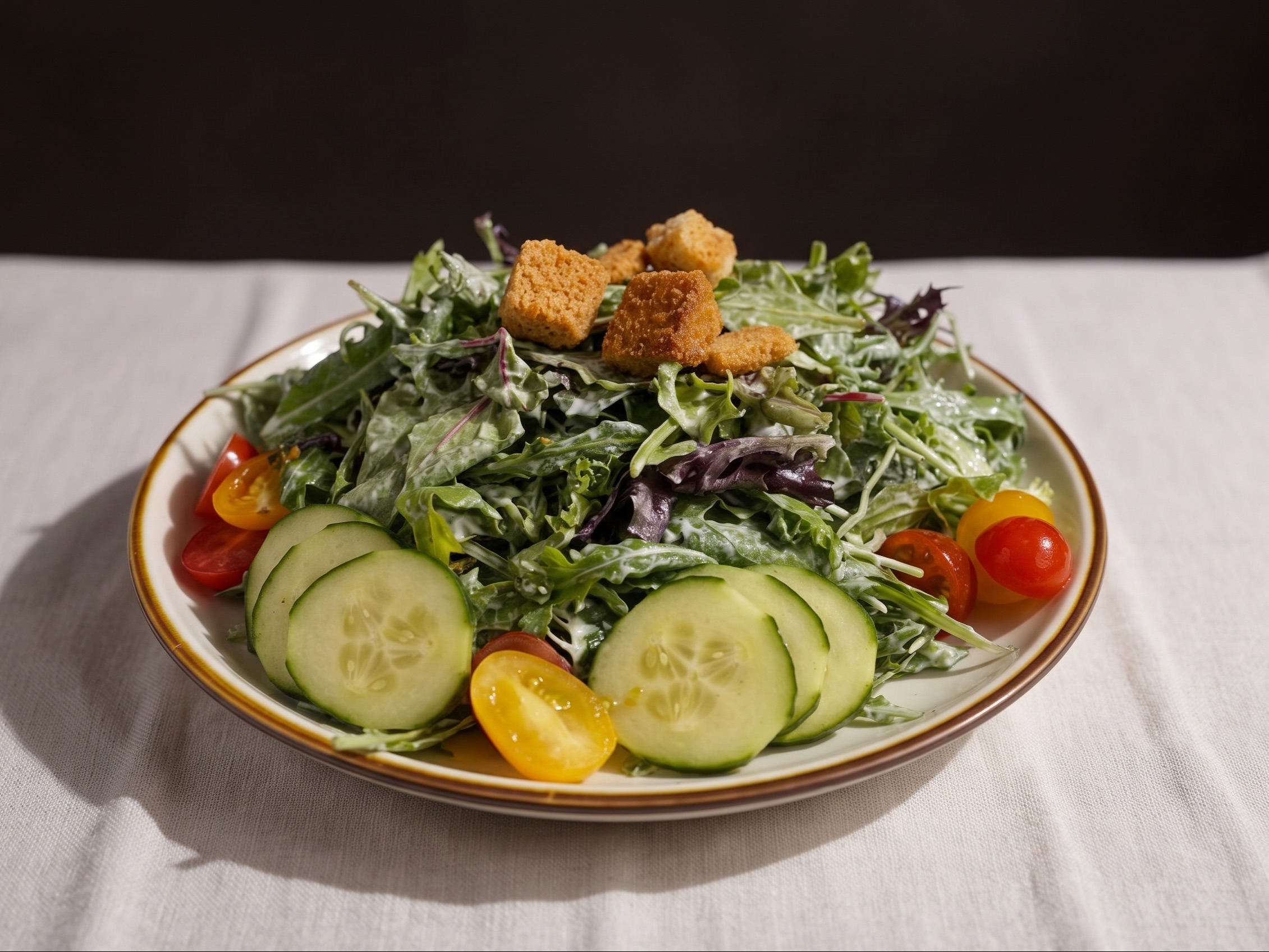 House Salad With Ahi