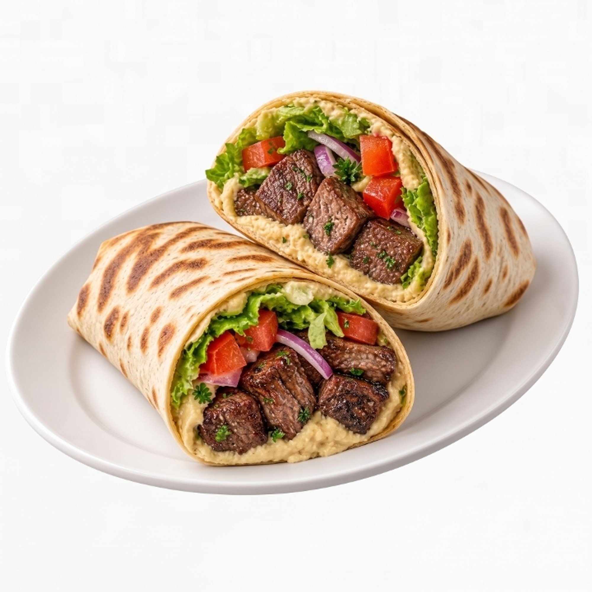 25 Beef Shish Kabob Wrap