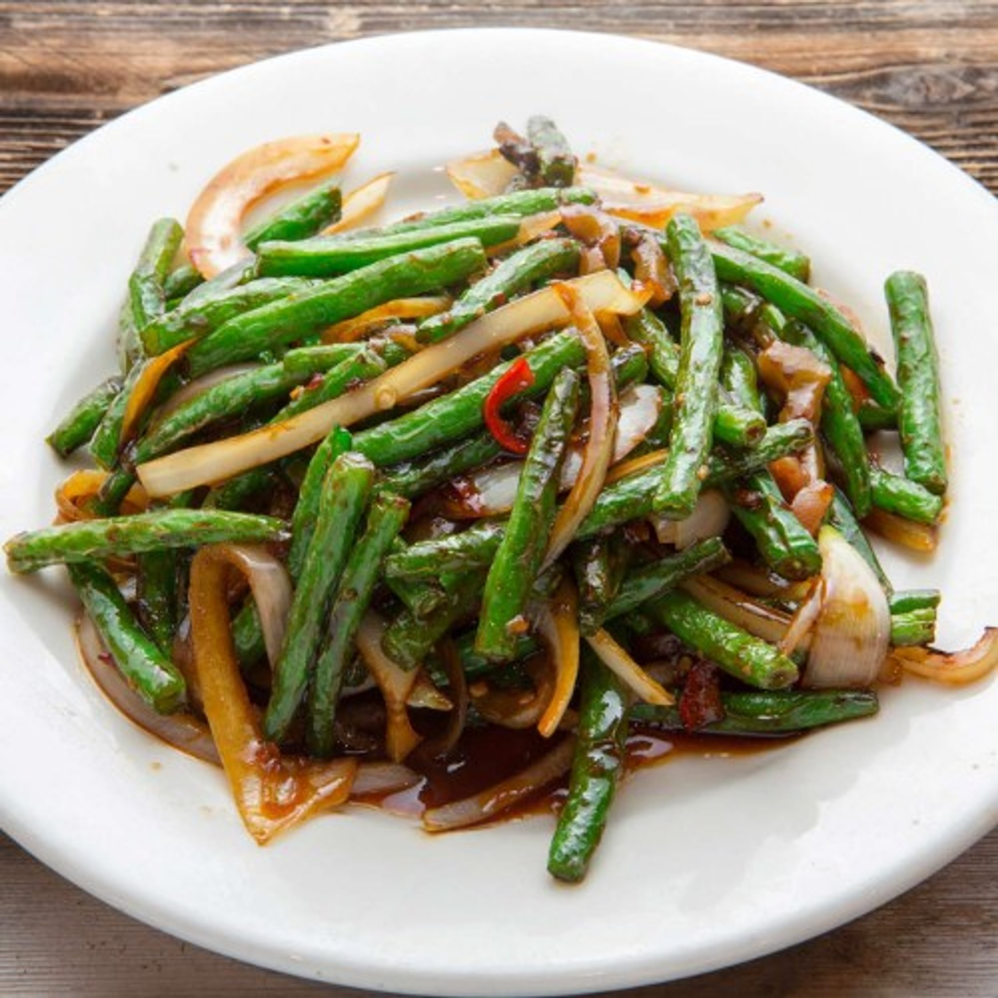 V08 House Special String Beans 乾煸四季豆
