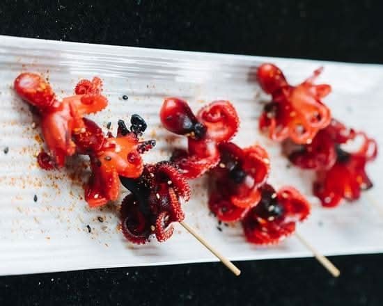 Baby Octopus Skewer